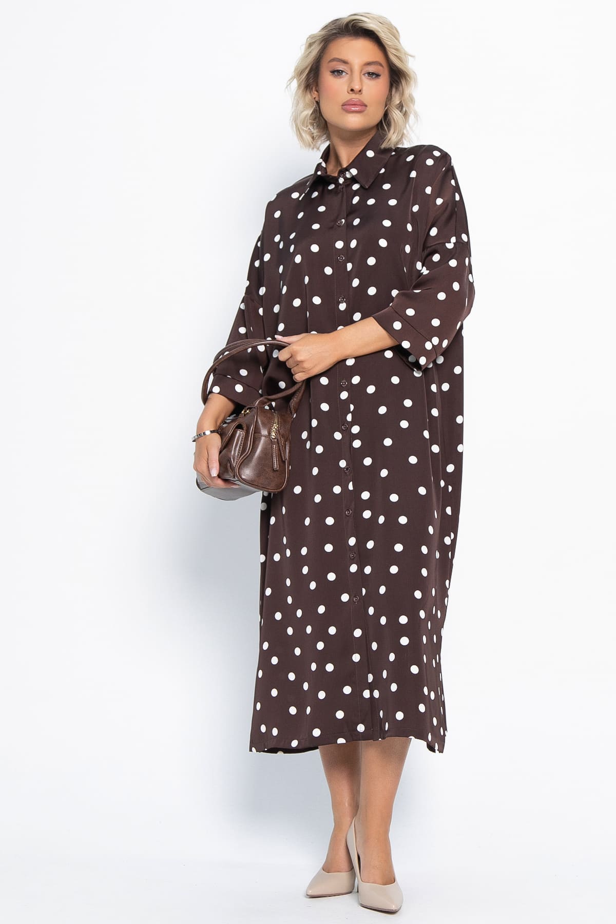 Платье Сьюзен (шоколад) П15090-7М