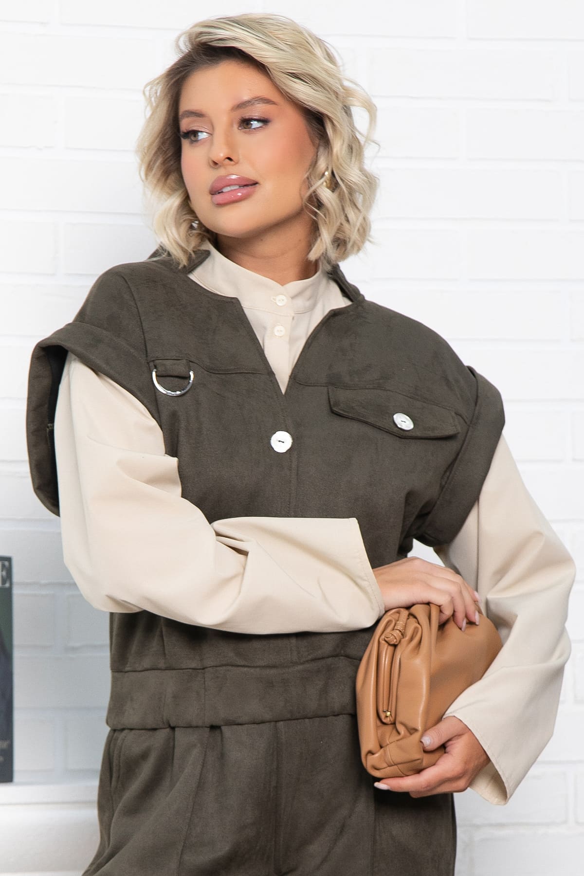 Жилет Лора (зеленый) Б15031-39М