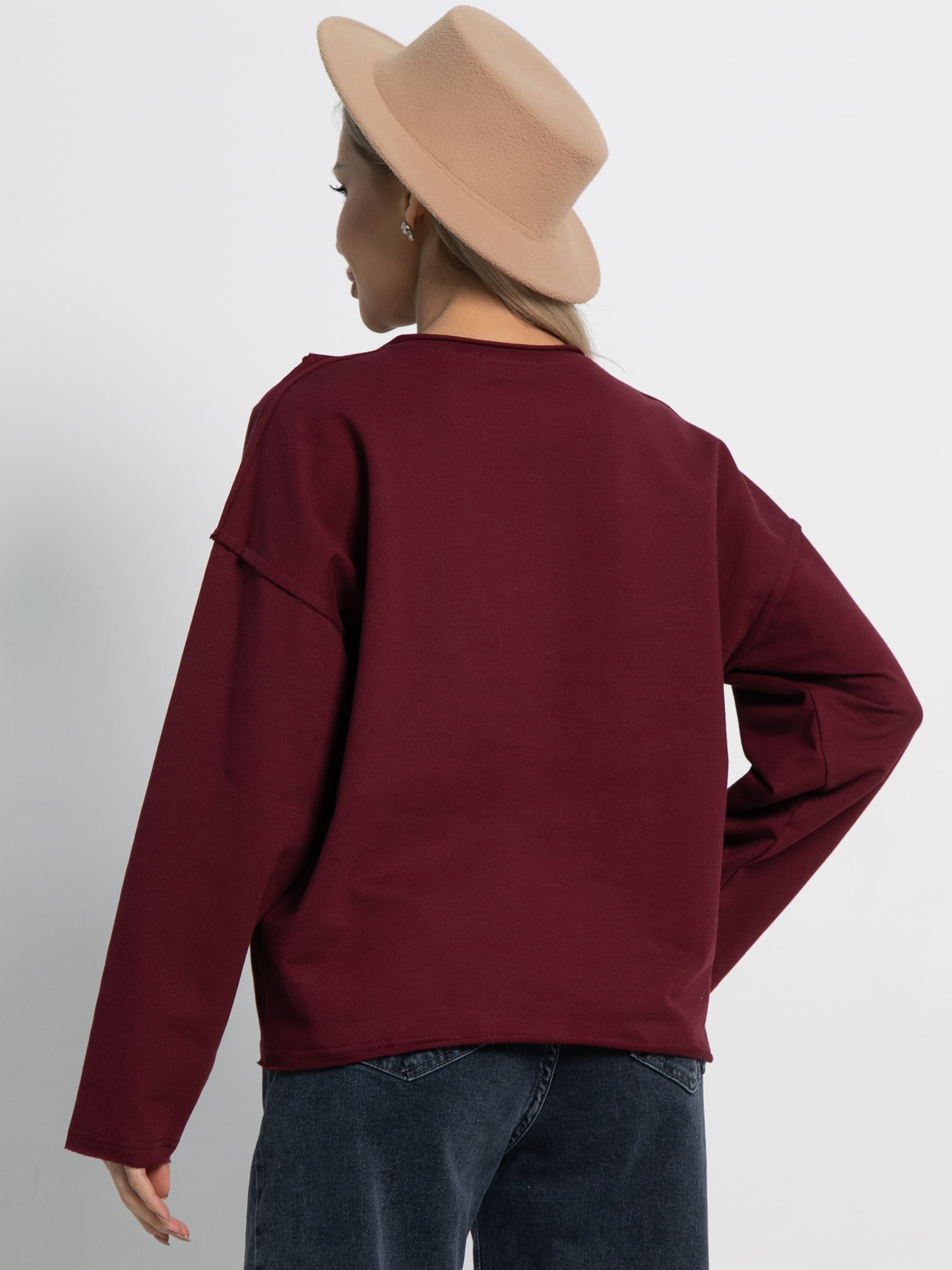 Блуза Эйрин (бордовая) Б15103-35М