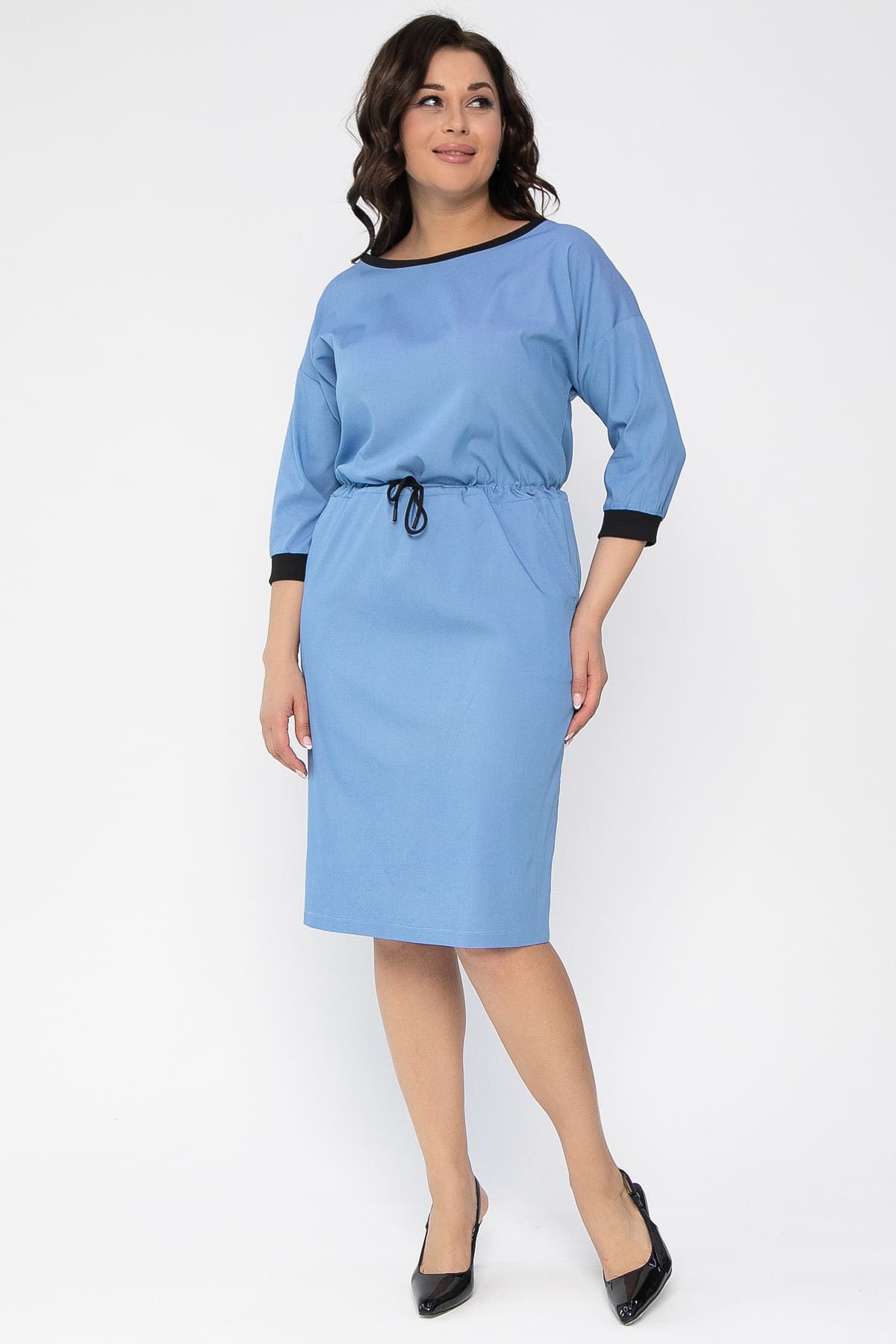 Платье Альриша (голубое) П13257-13М