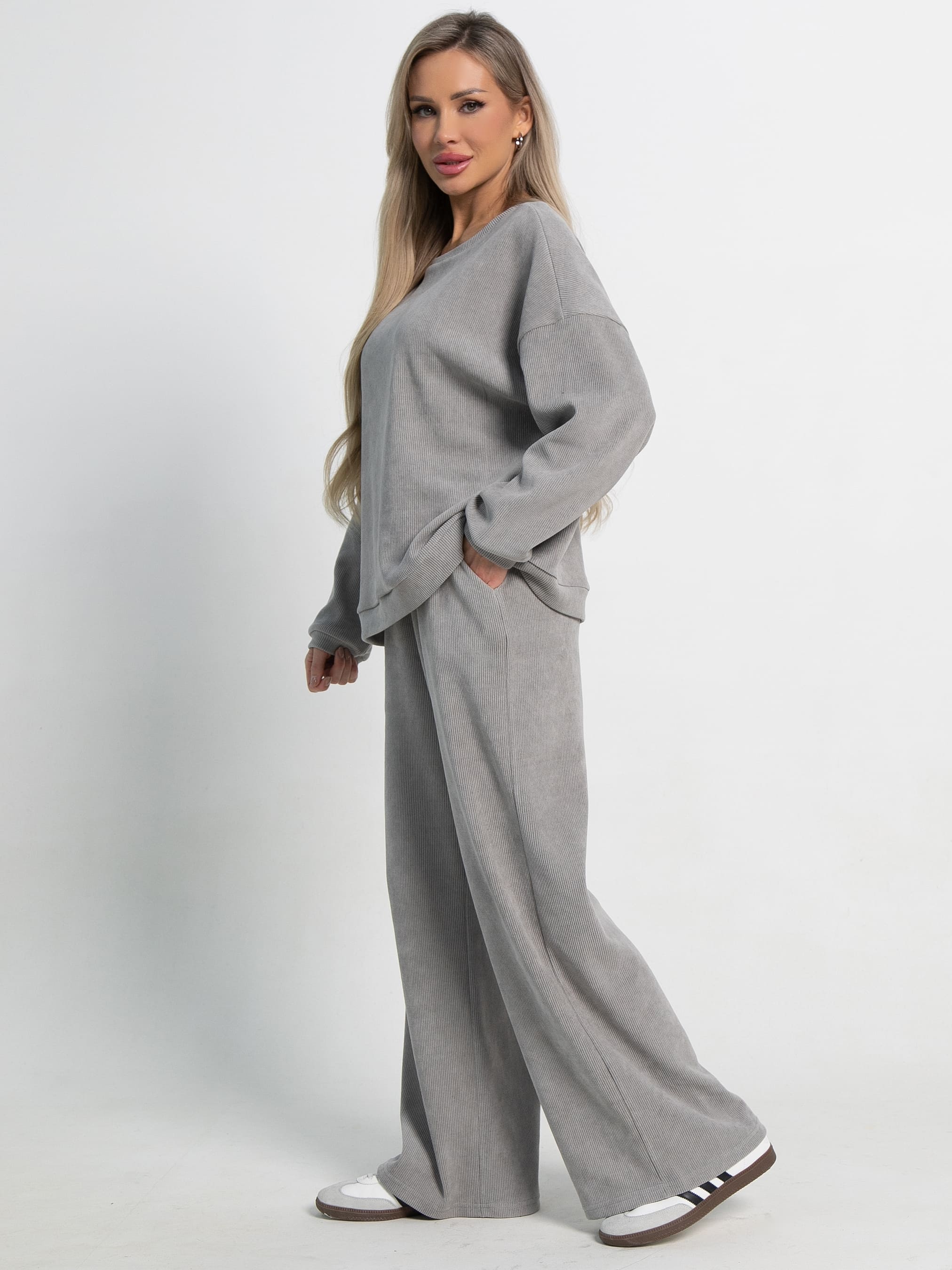 Костюм Августа ХИТ (серый) К15148-5М