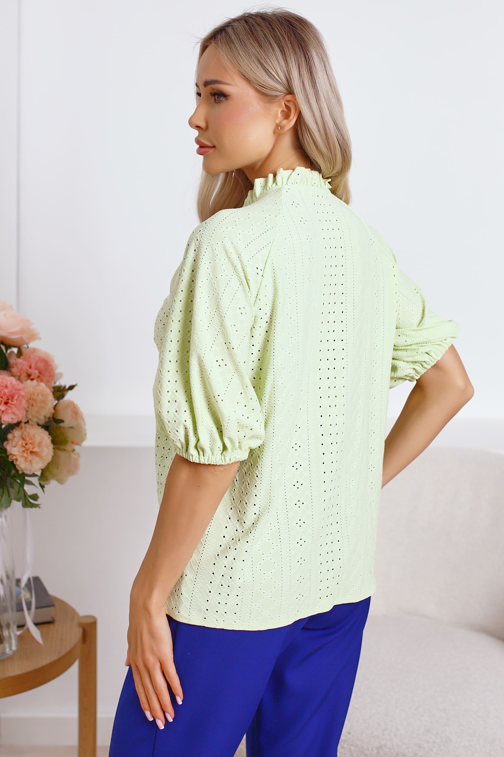 Блуза Люция (жёлтый) Б15326-45М