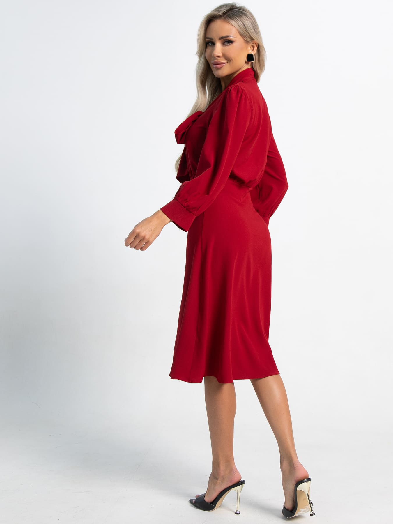 Платье Берта (красное) П15494-34М