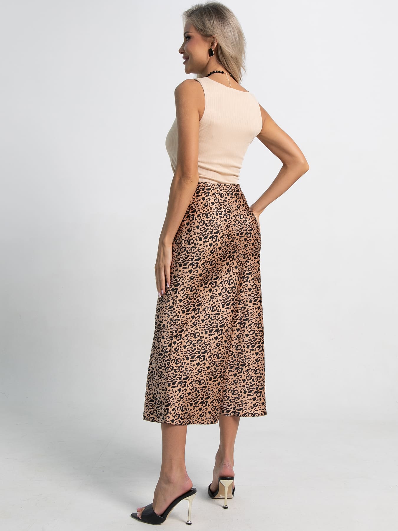 Юбка Фрезия (бежевая) Ю15420-16М