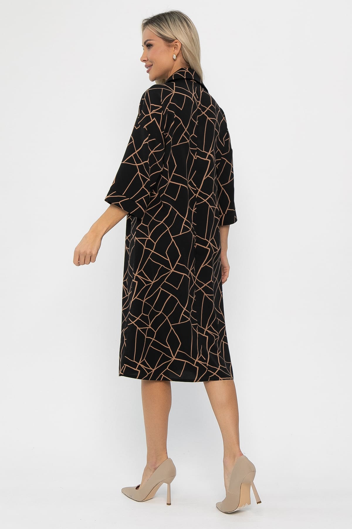 Платье Кэсси (черное) П11216