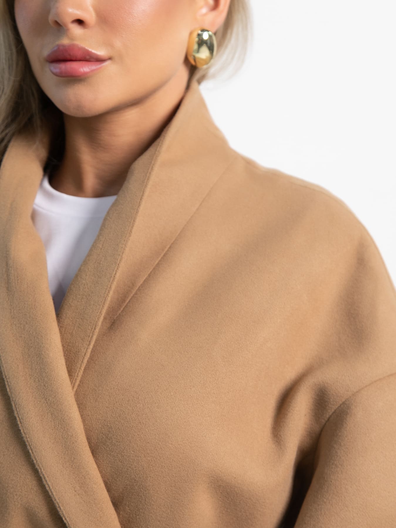 Пальто Мелания (кэмел) Б15186-5М