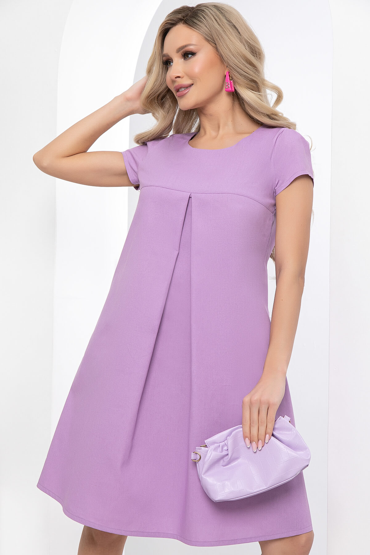 Платье "Жоржетта" (сирень) П5853