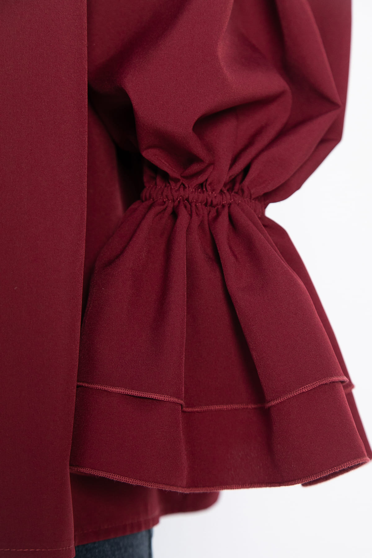 Блуза Присцилла (бордовая) Б14949-5М