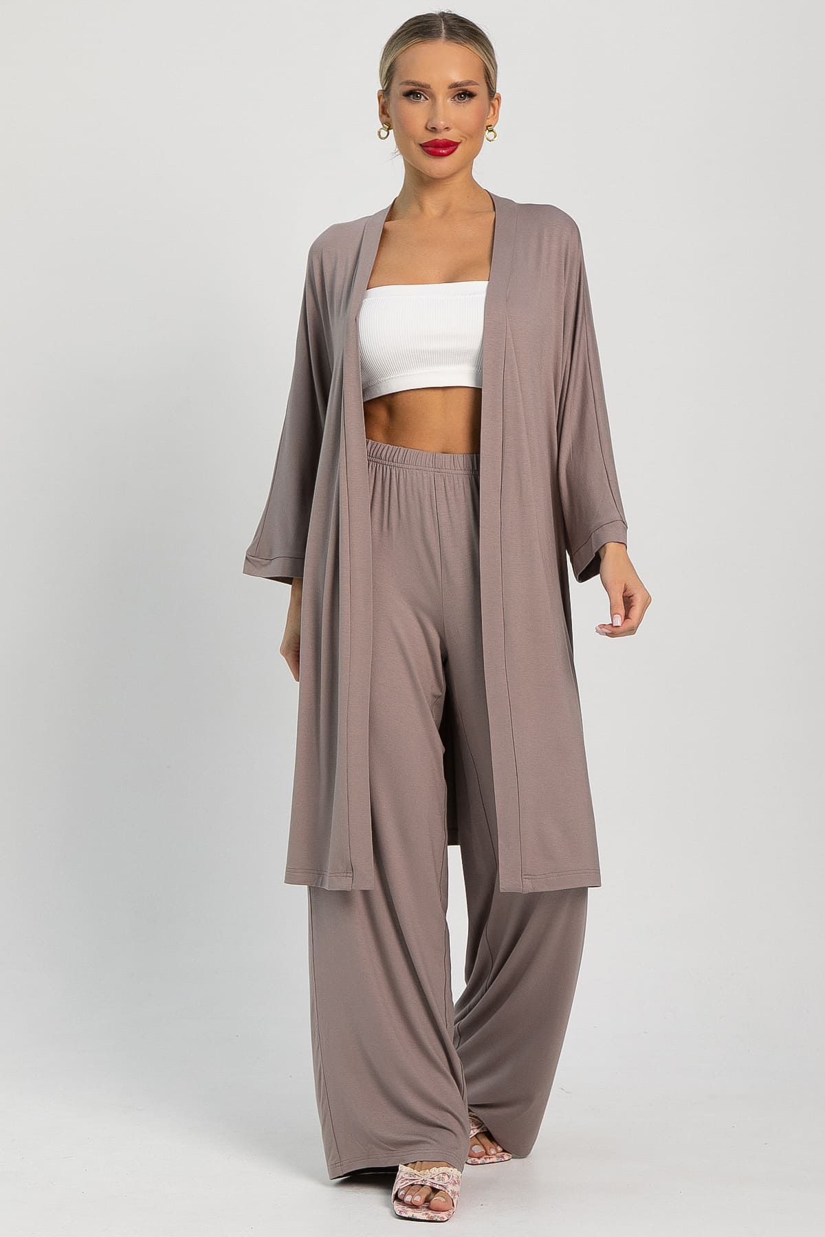 Пеньюар Шелк вискозы (латте) П14486-52М