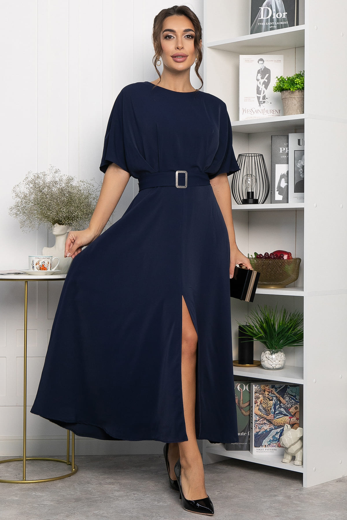 Платье Мерло (синее) П14264-30М