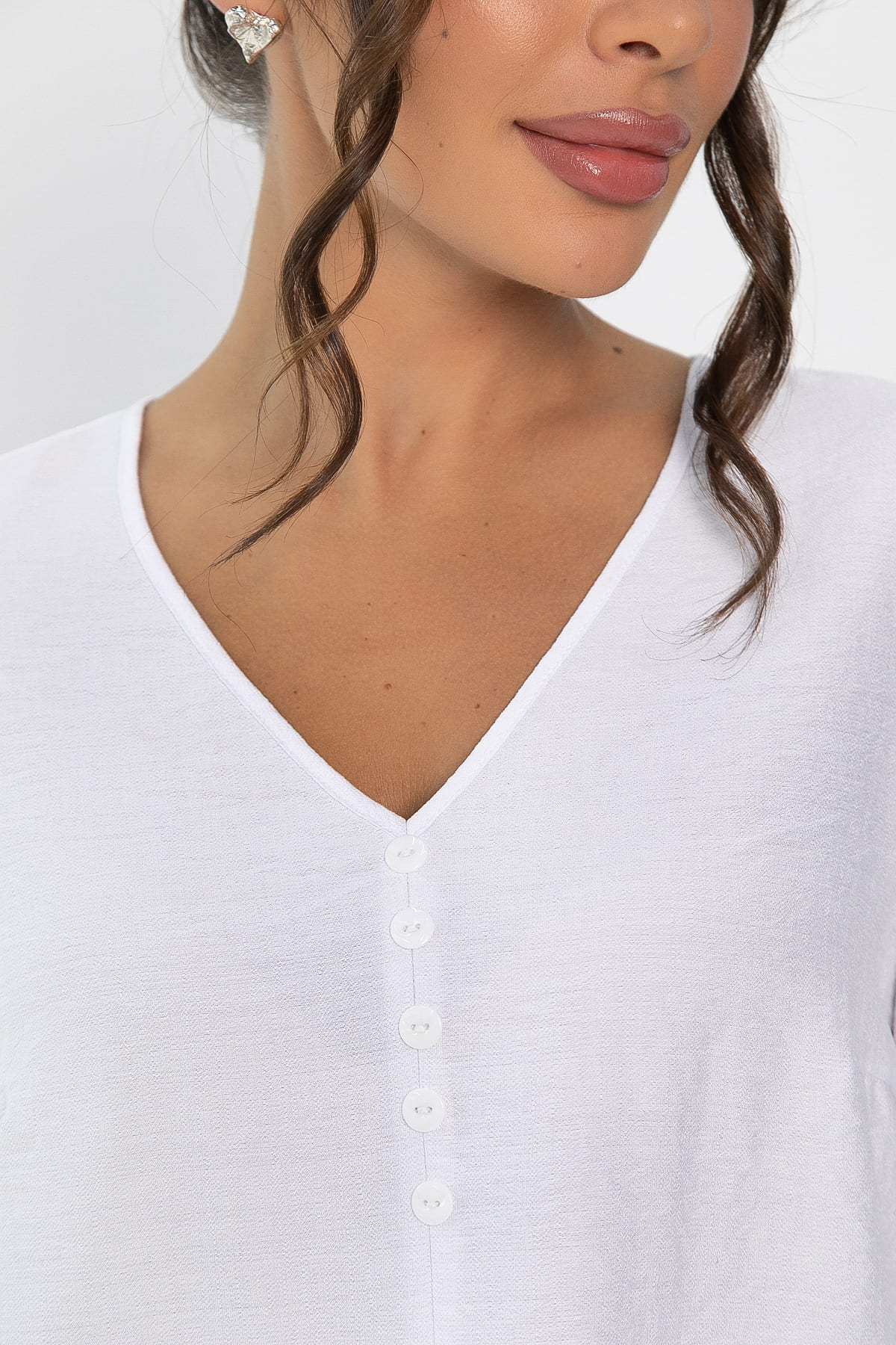 Блуза Римские каникулы (белая) Б13993-50М