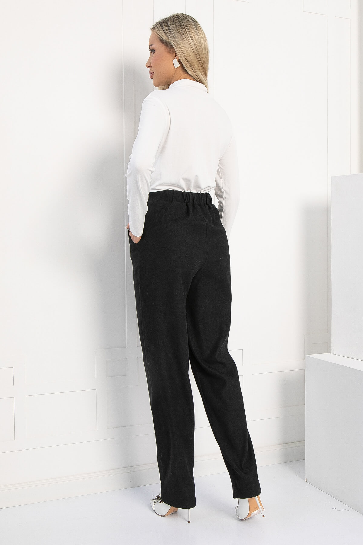 Брюки Твой день (черные) Б12651-12