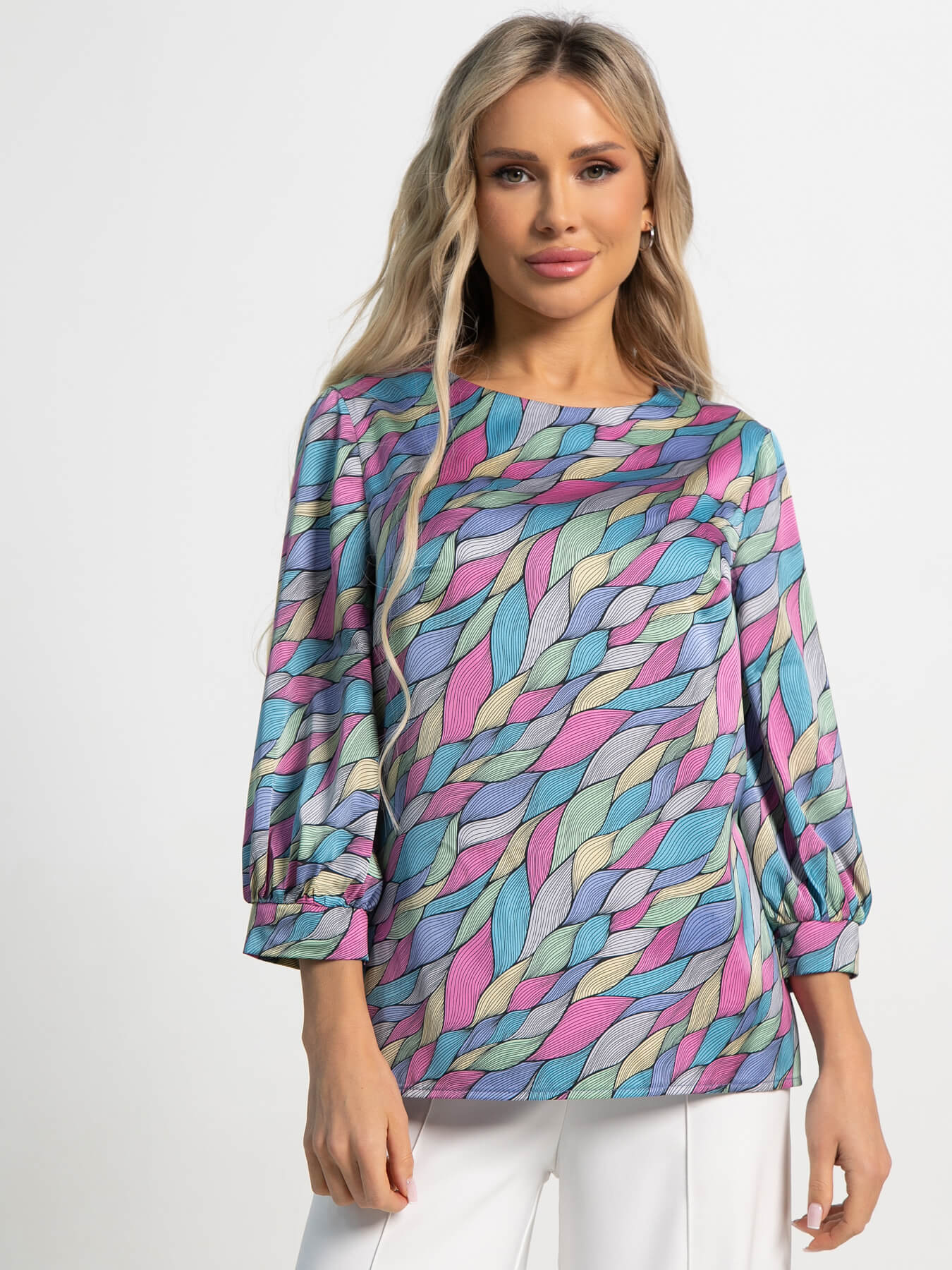 Блуза Мечта сезона (сиреневая) Б12976-16М