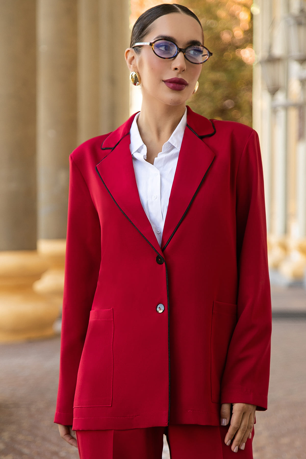 Жакет Нэри (бордо) Б14109-33М