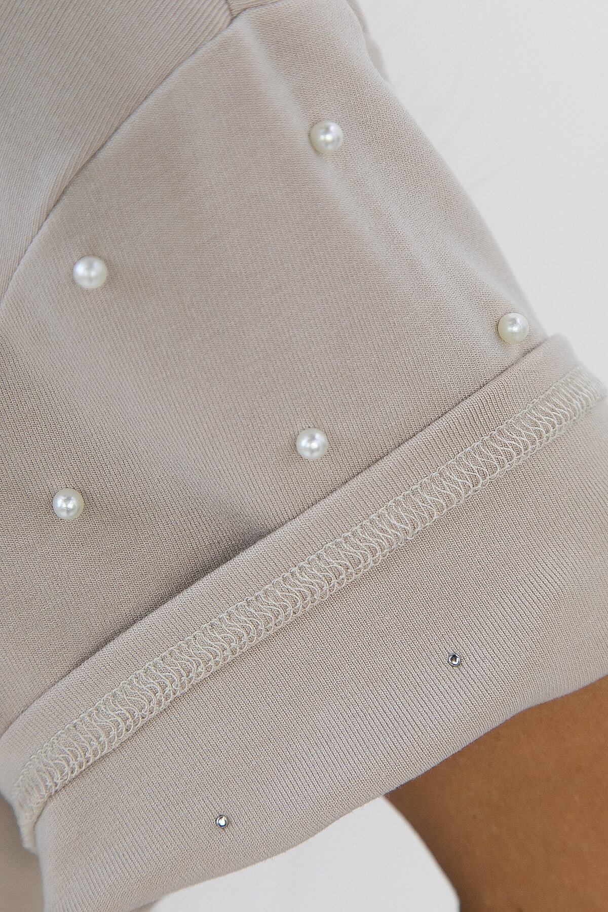 Платье Жемчужина коллекции (бежевое) П13313-1М