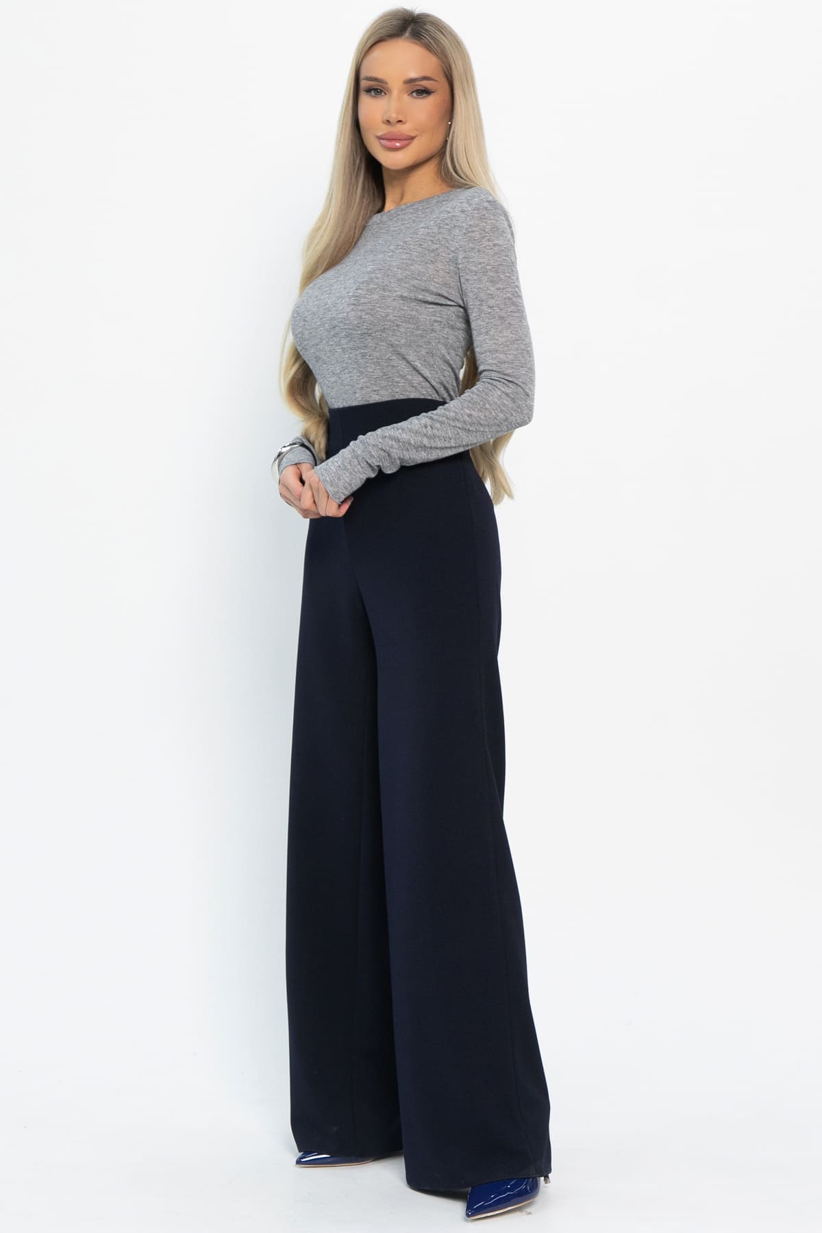 Брюки Азра (темно-синие) Б14886-4М