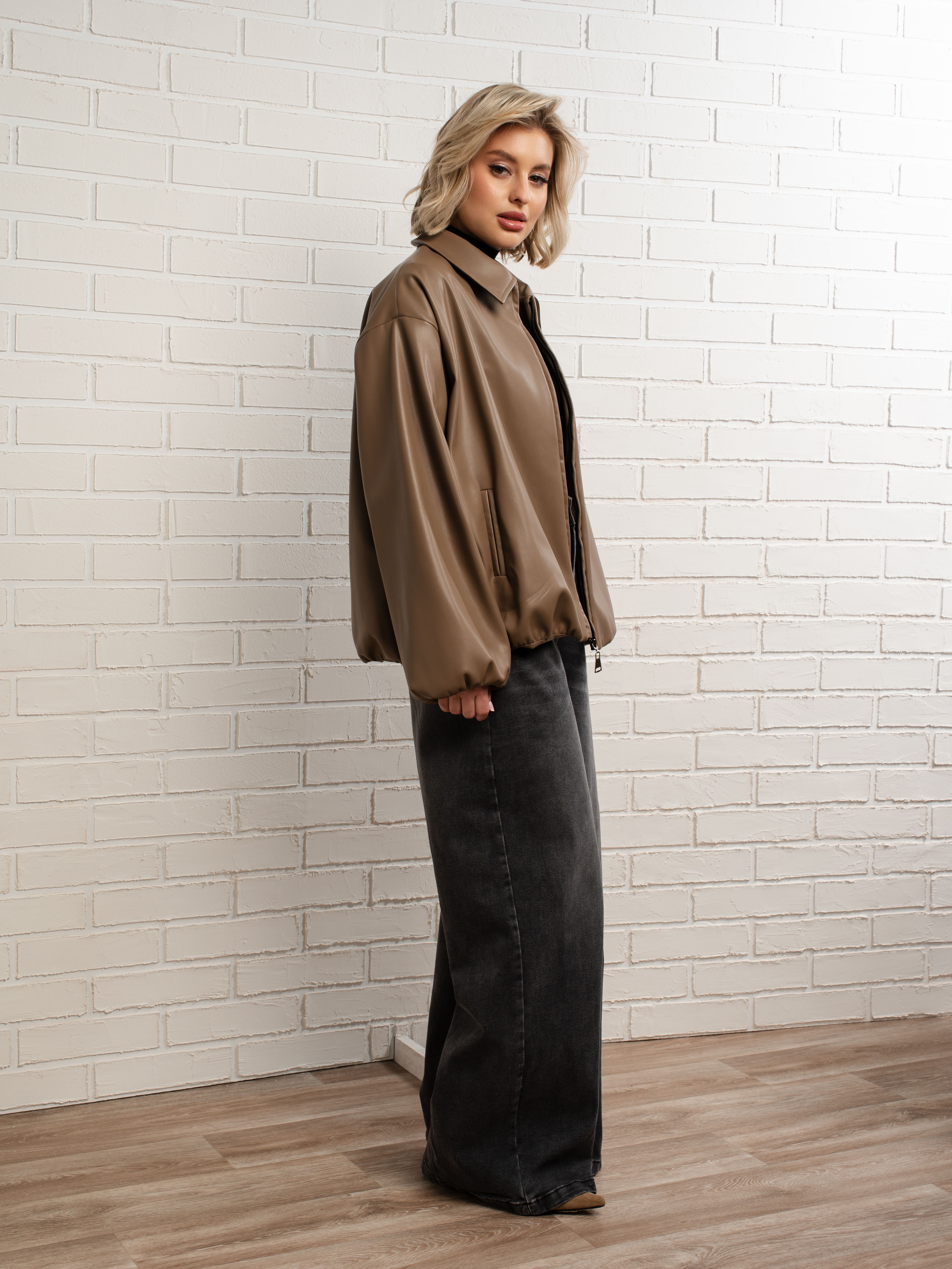 Куртка Поверь в мечту (капучино) Б15156-7М