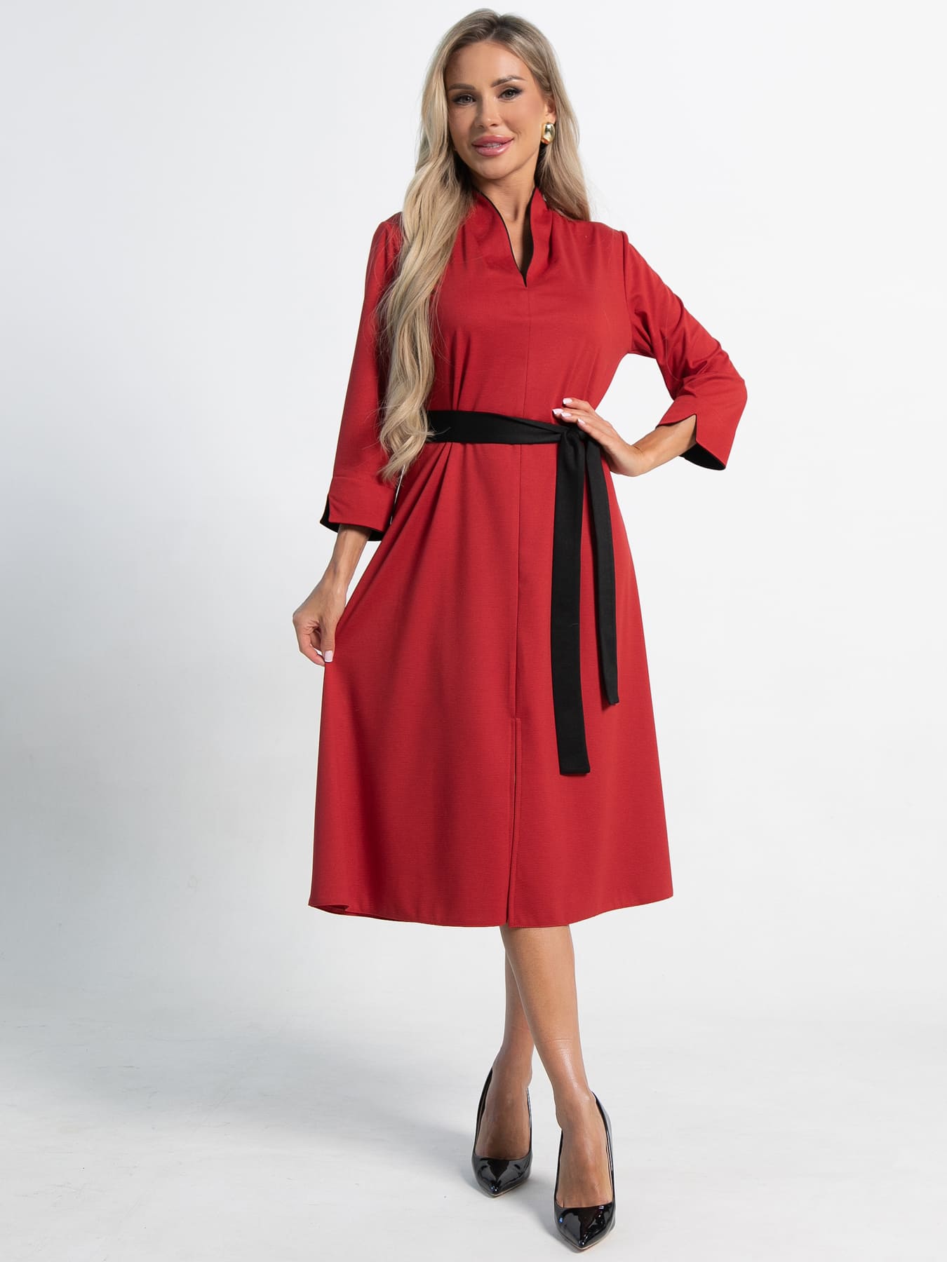 Платье Дарьяна (коралловое) П15308-18М