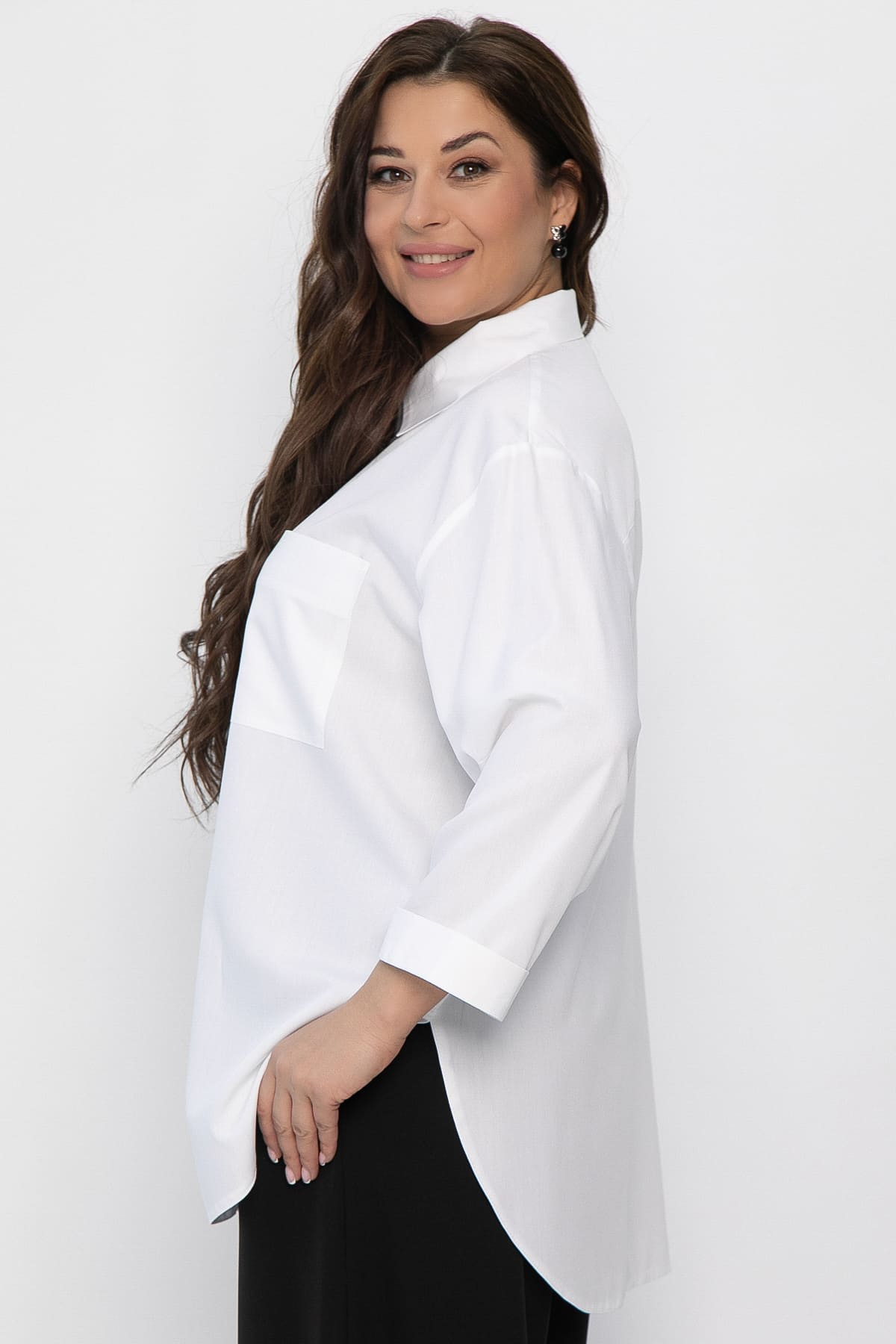 Блуза Твой стиль (белая) Б13792-3М