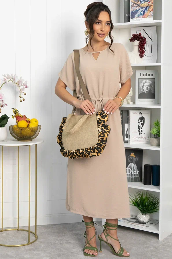 Сумка Солнышко (бежевый/лео) СС01