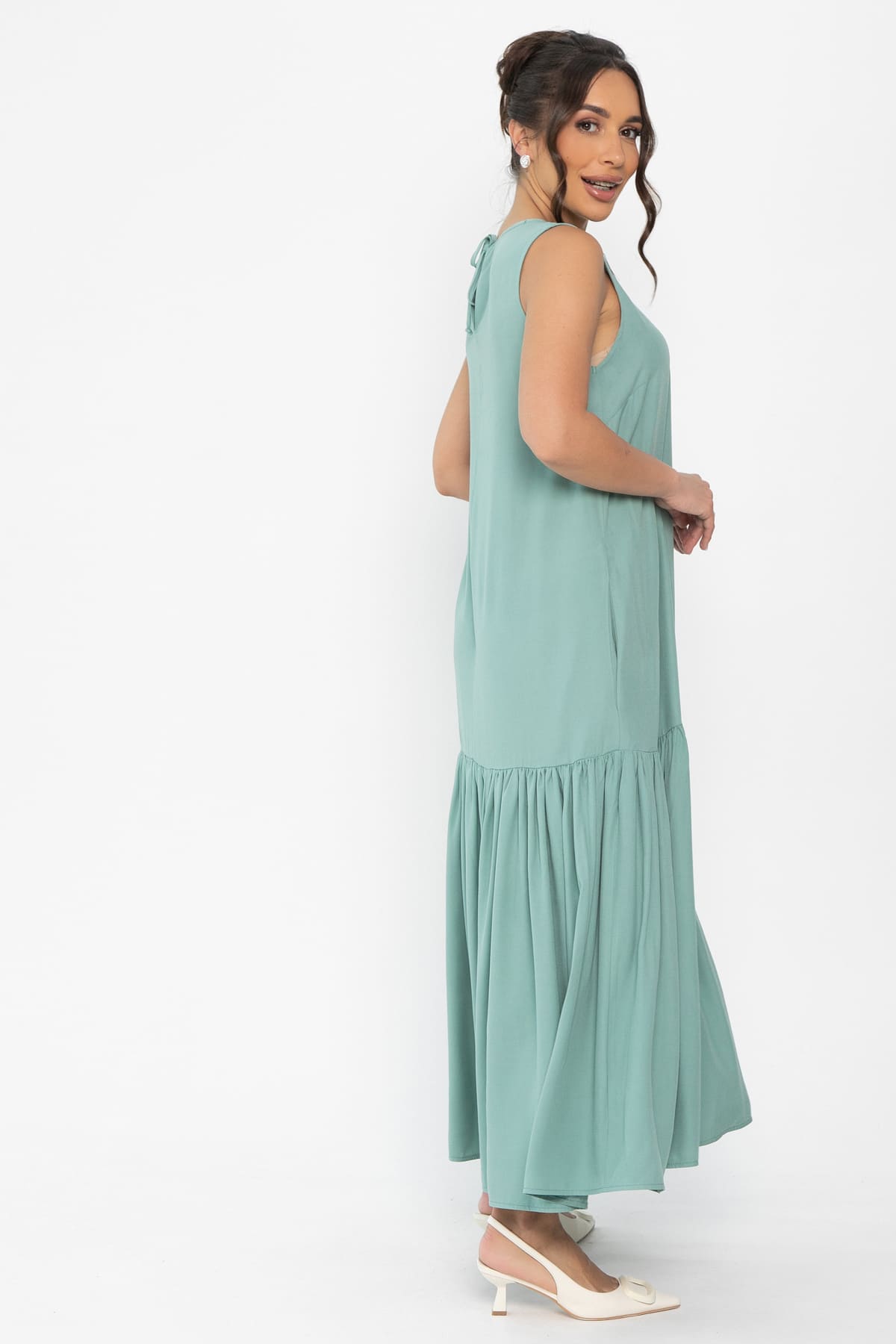 Платье Городской романс (мята) П13899-21М