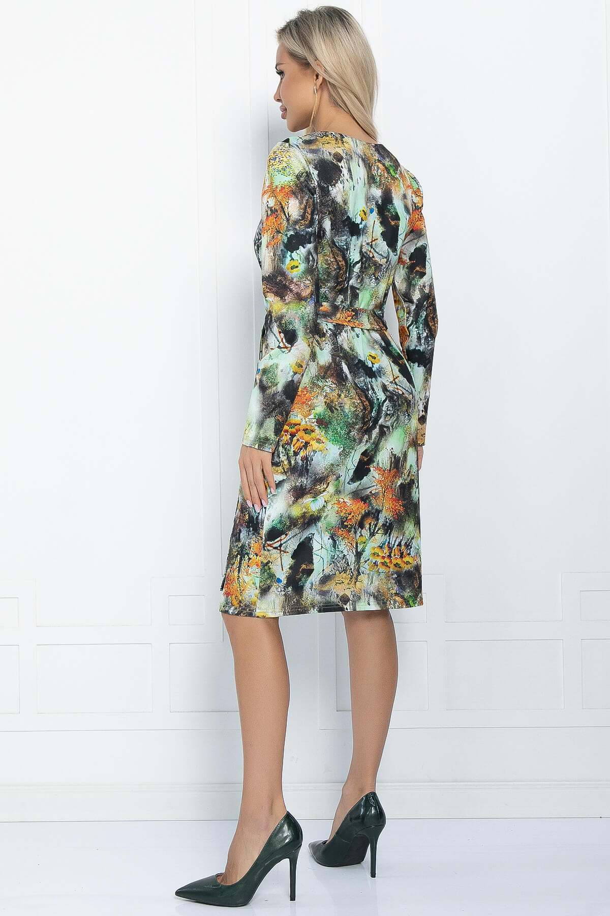 Платье Альмерия (мультиколор) П11336