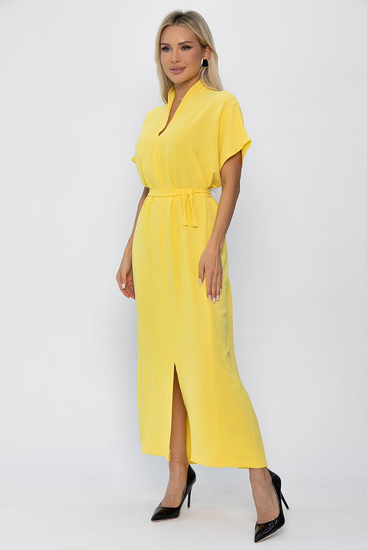 Платье Исландия (желтое) П13903-30М