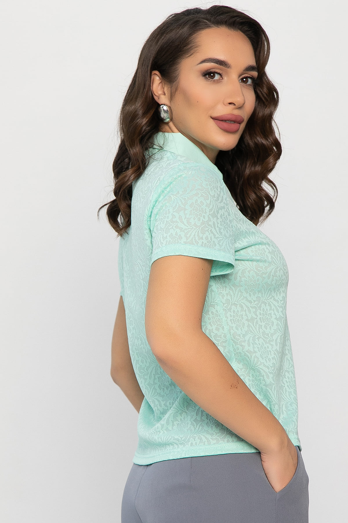 Поло Тренди (фисташковое) Б14358-10М