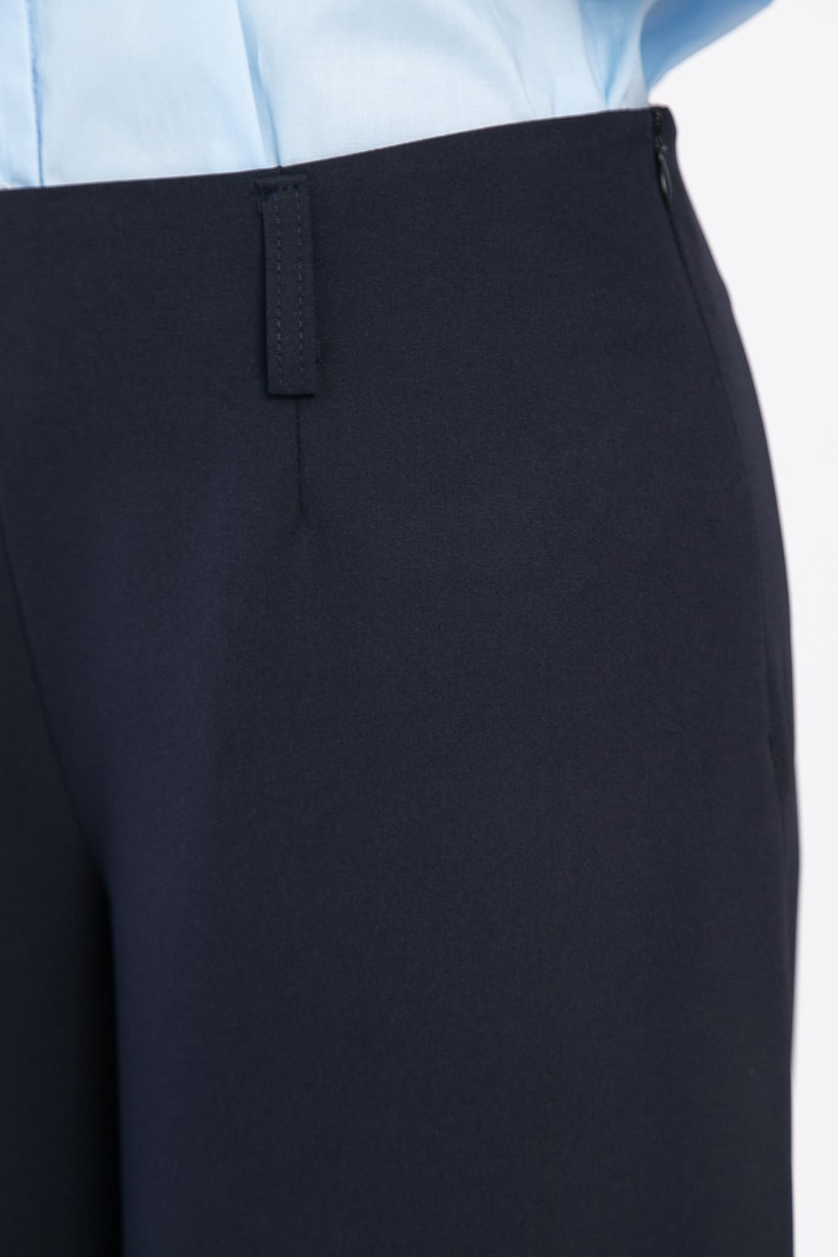 Брюки палаццо Настроение города  (темно-синие) Б14510-8М