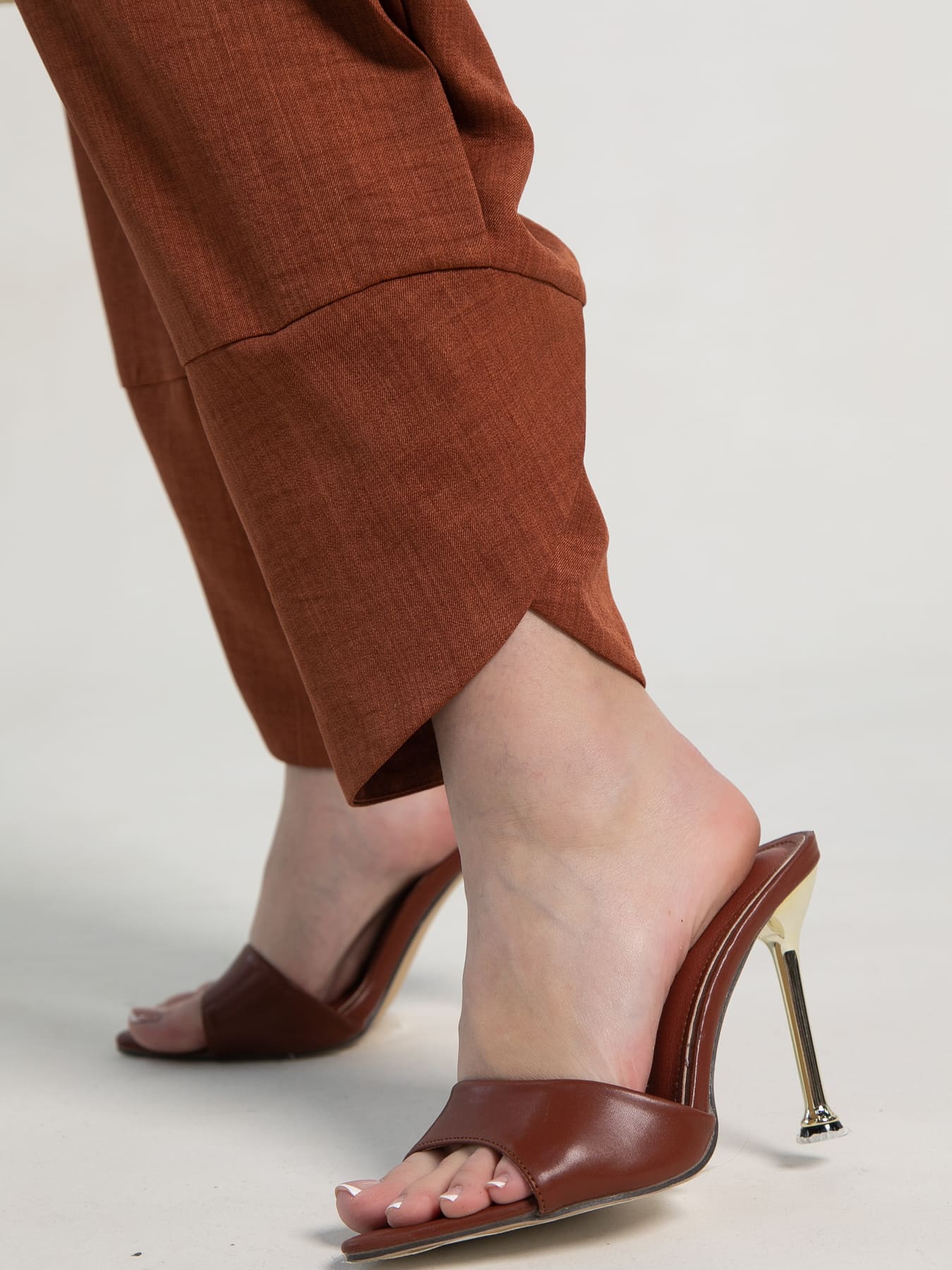 Брюки бохо (корица) Б15505-10М