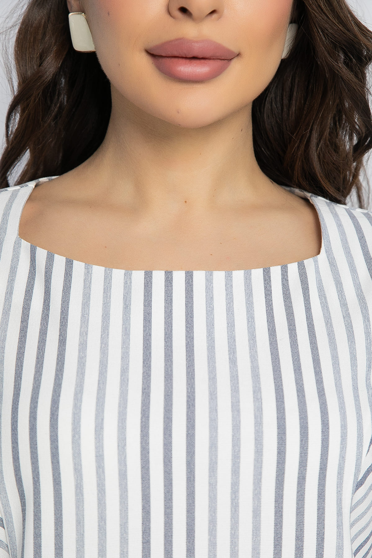 Платье Европейский шик (светло-серое) П13243-19М