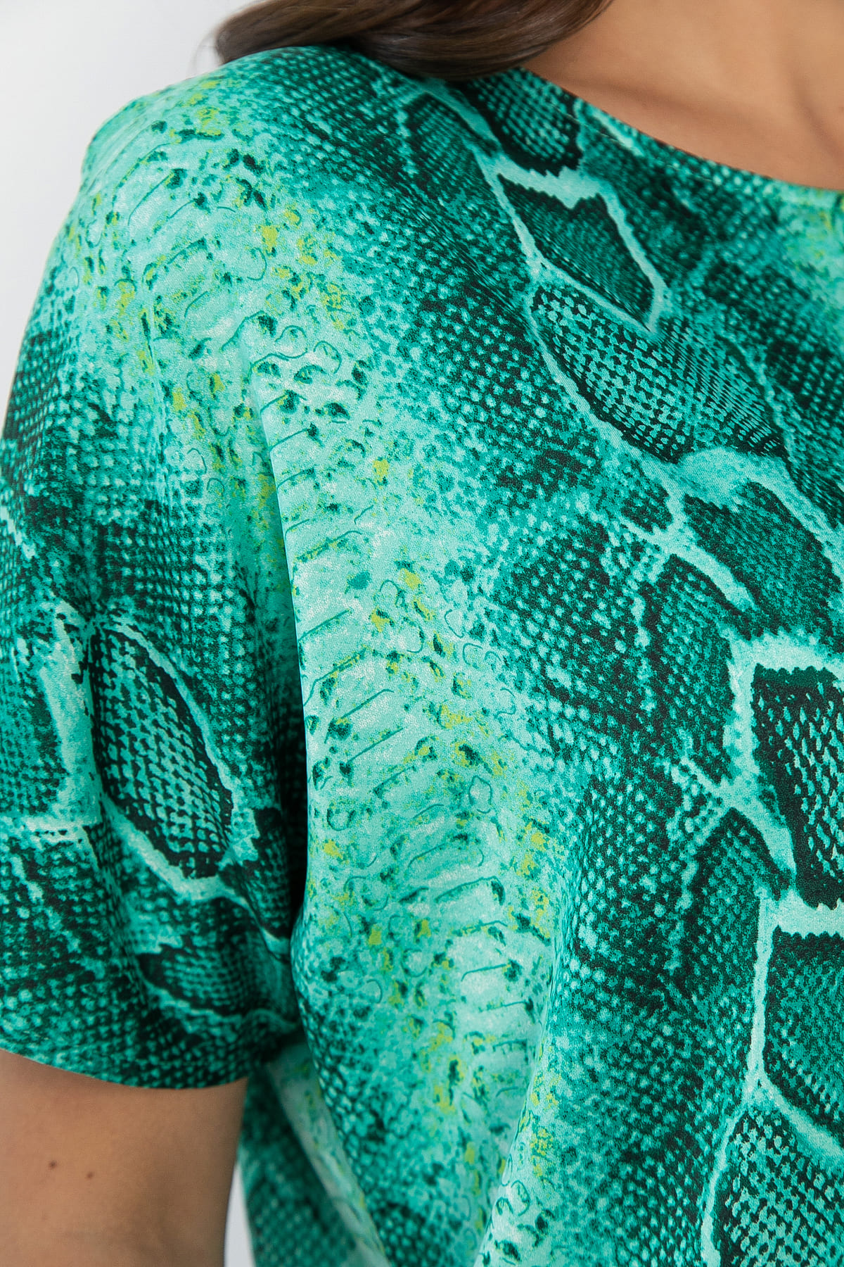 Блуза Морган (зеленая) Б14032-16М