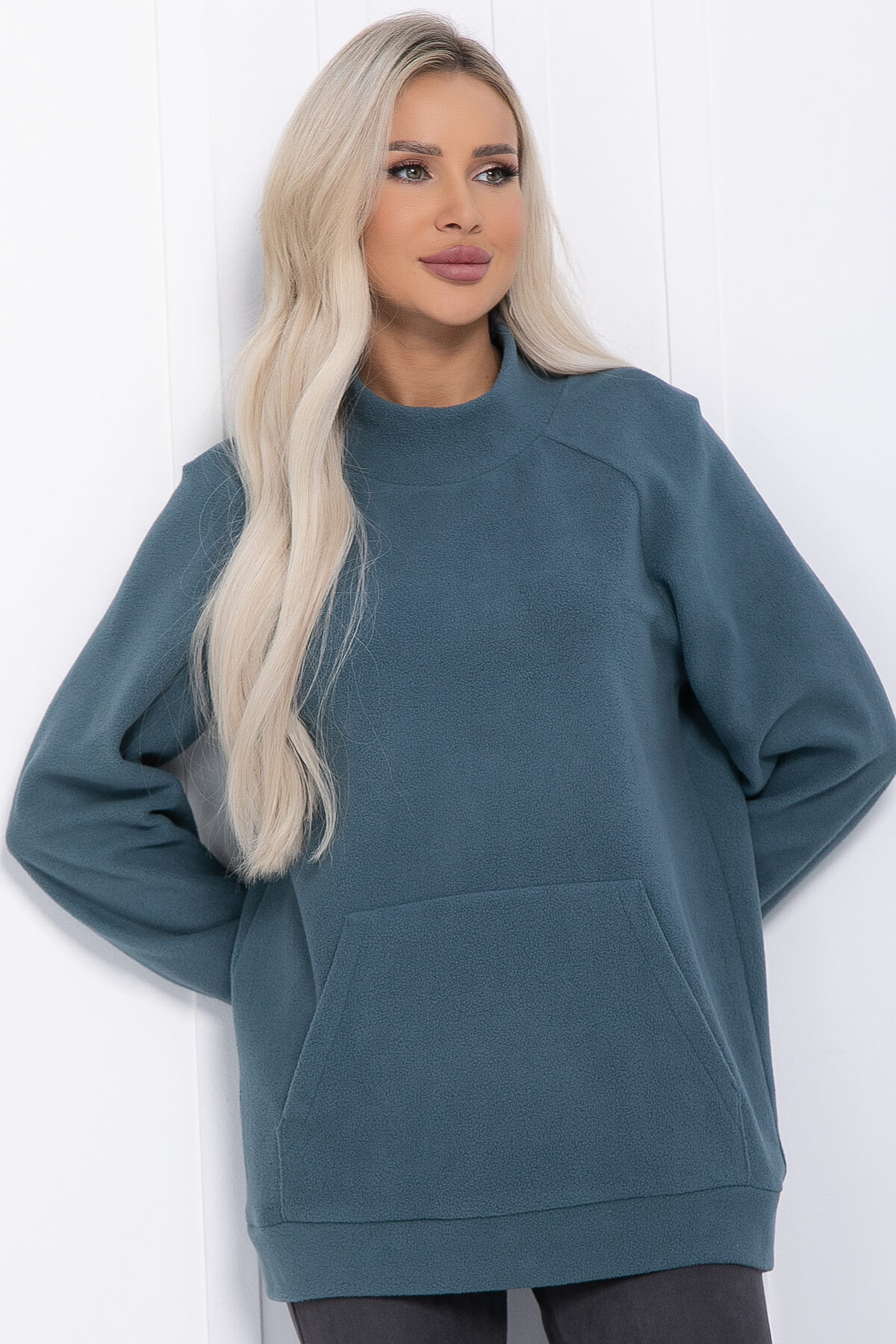 Кофта Зимний бум (синяя) Б12267-12