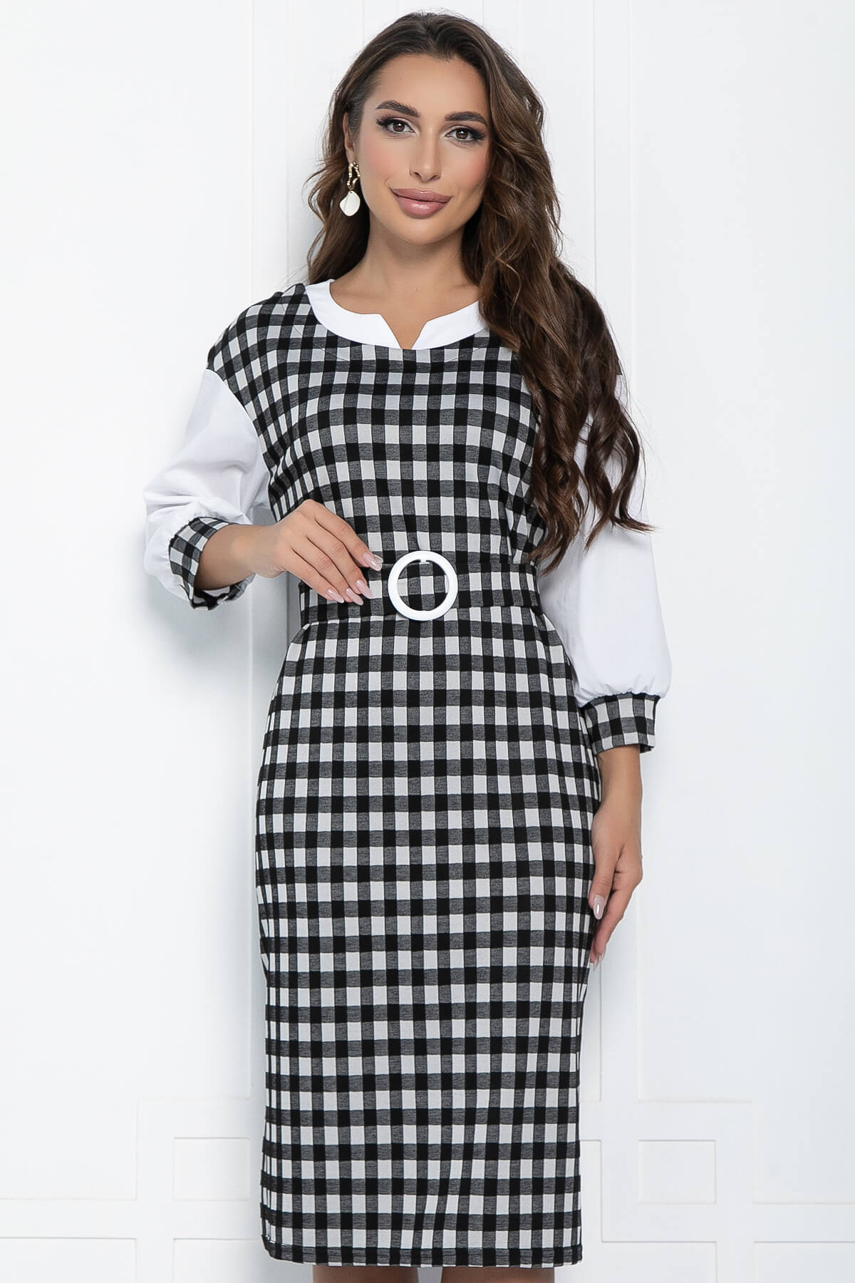 Платье Брют (серое) П11062