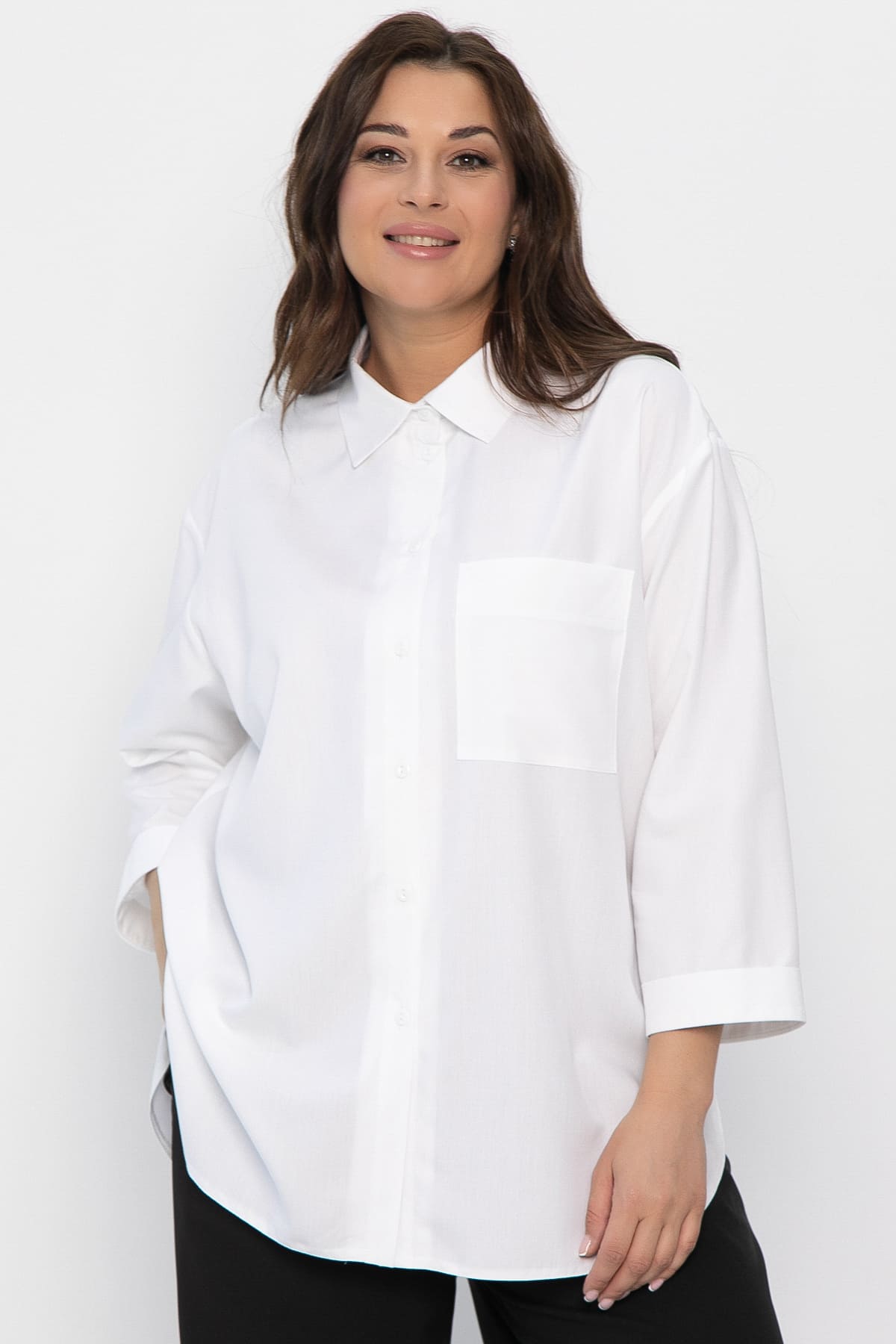 Блуза Твой стиль (белая) Б13792-3М