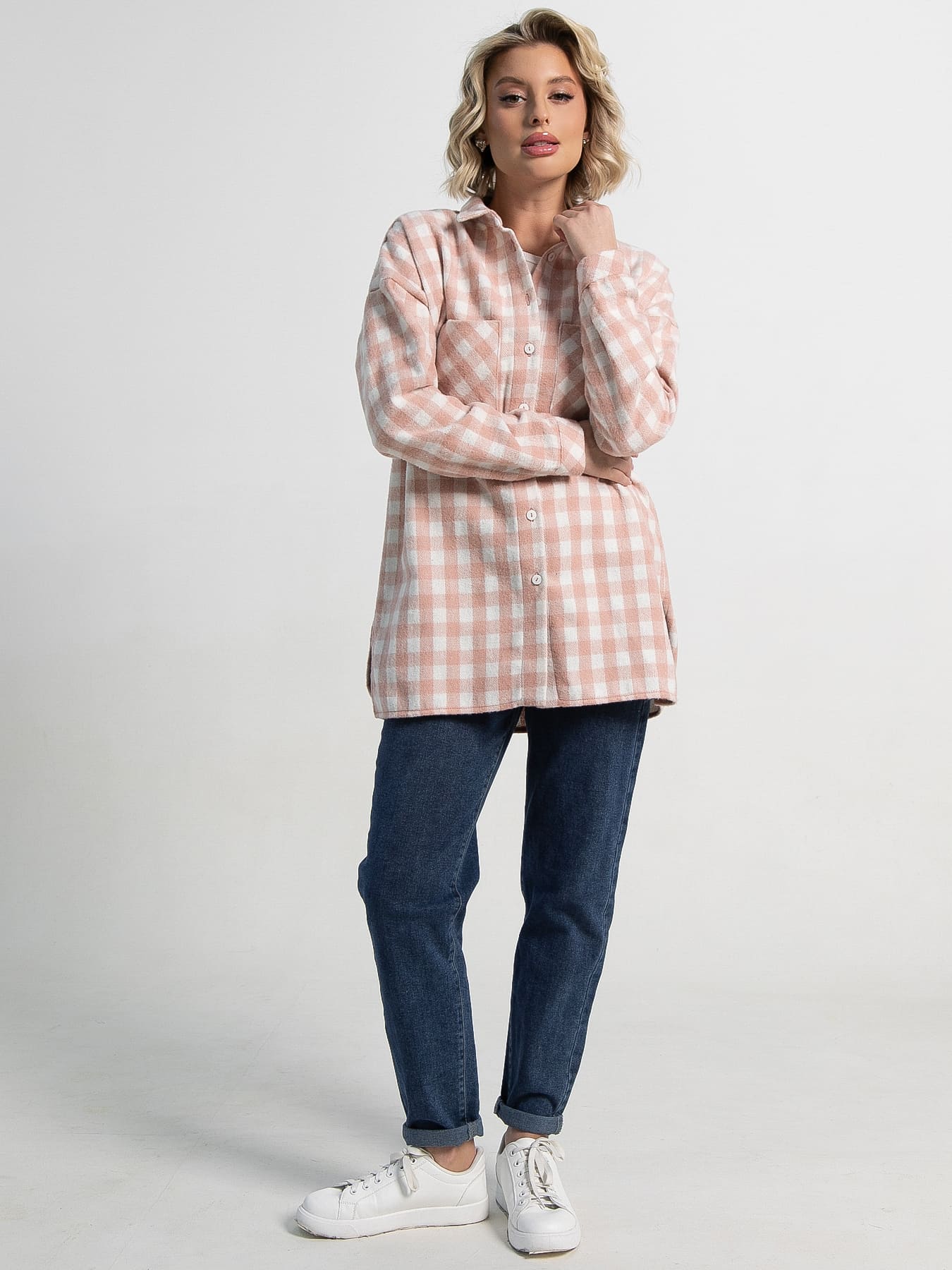 Рубашка Доротея (розовая) Б15192-10М