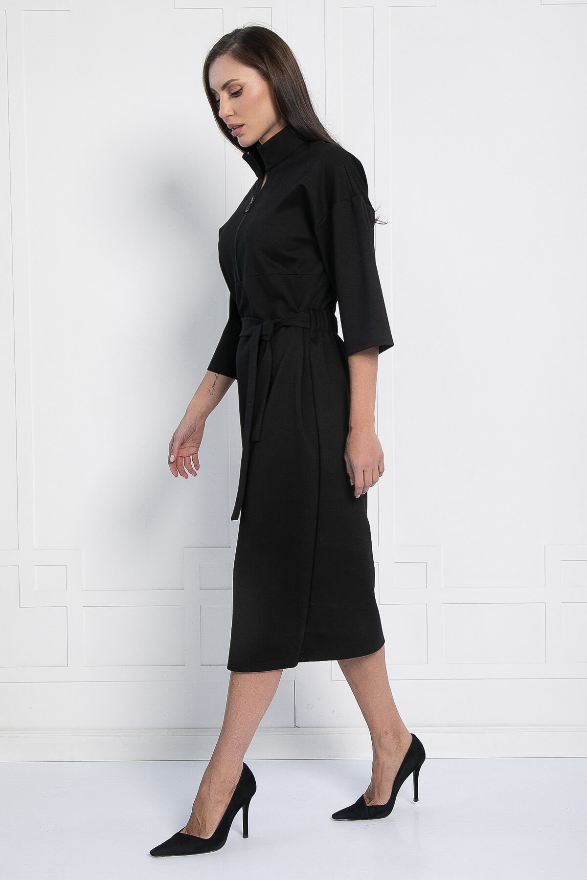 Платье Виана НЬЮ (черное) П12699-2