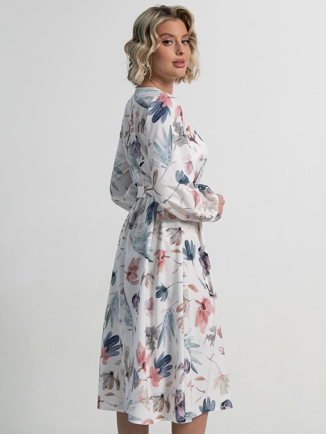 Платье Надежда (белое) П15105-19М