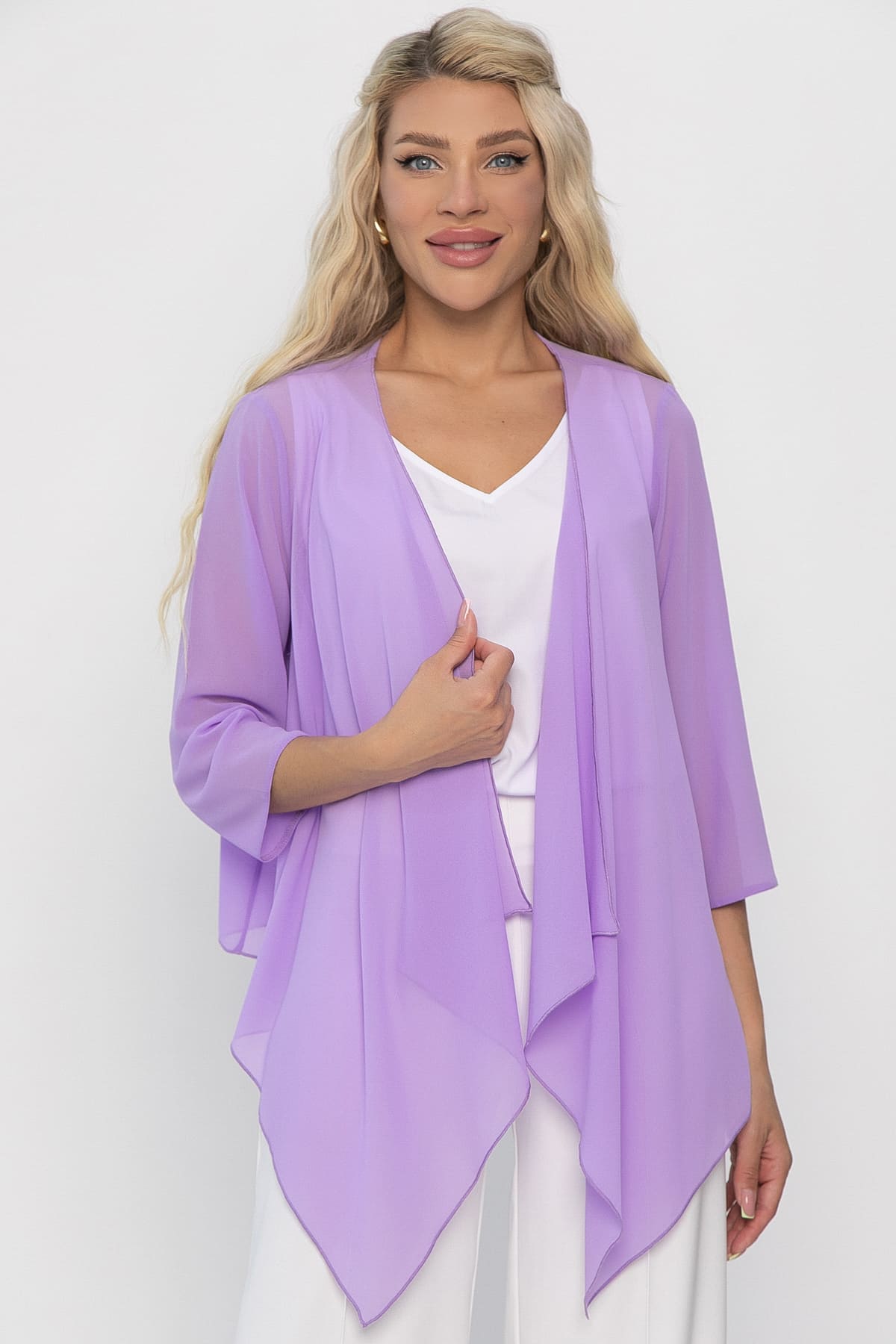 Кардиган Сирена (сиреневый) Б13777-16М