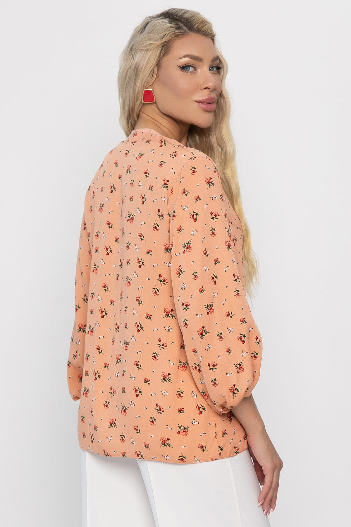 Блуза Пралине (персик) Б13841-6М