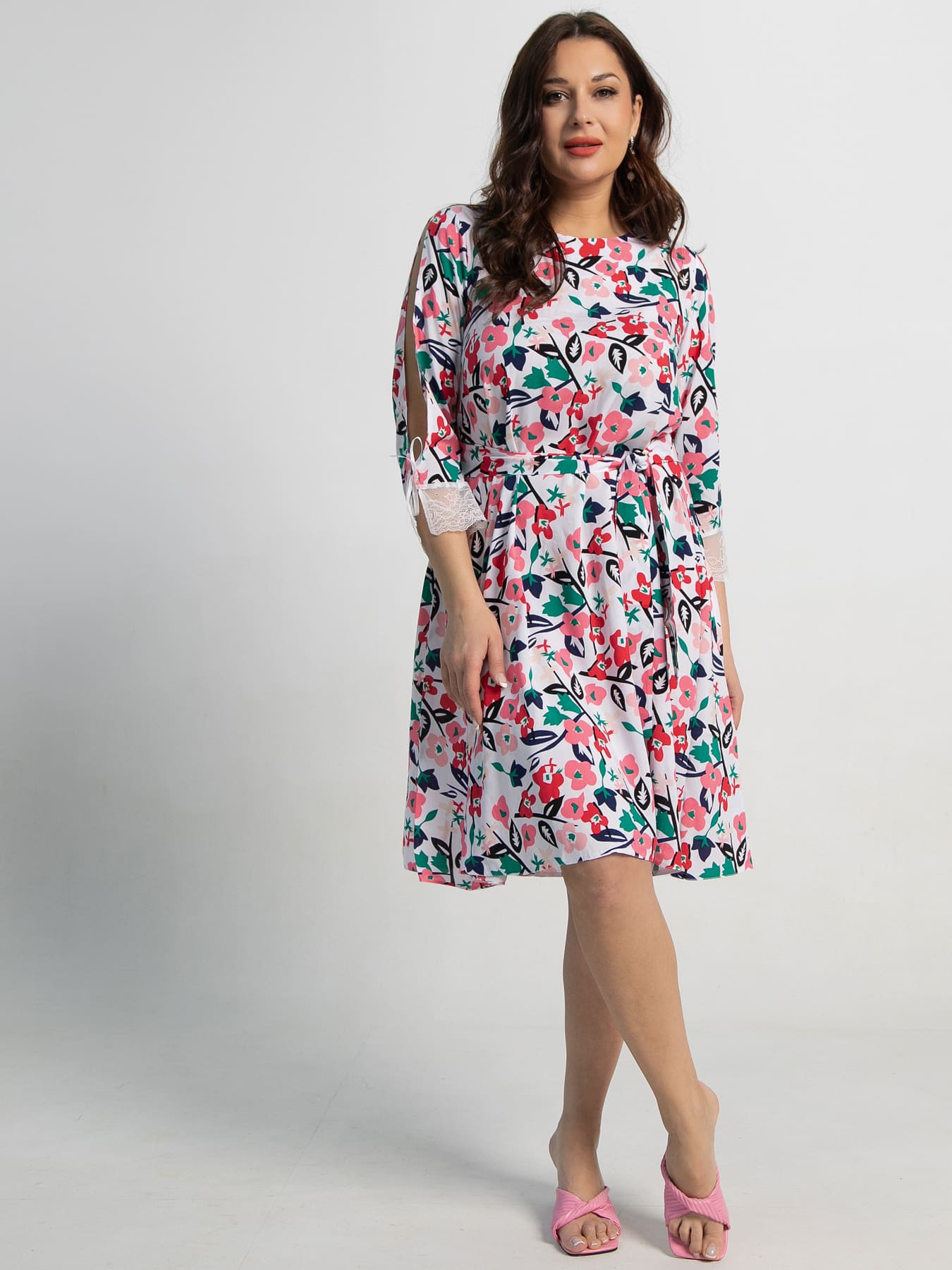 Платье Яна (белое) П15632-33М