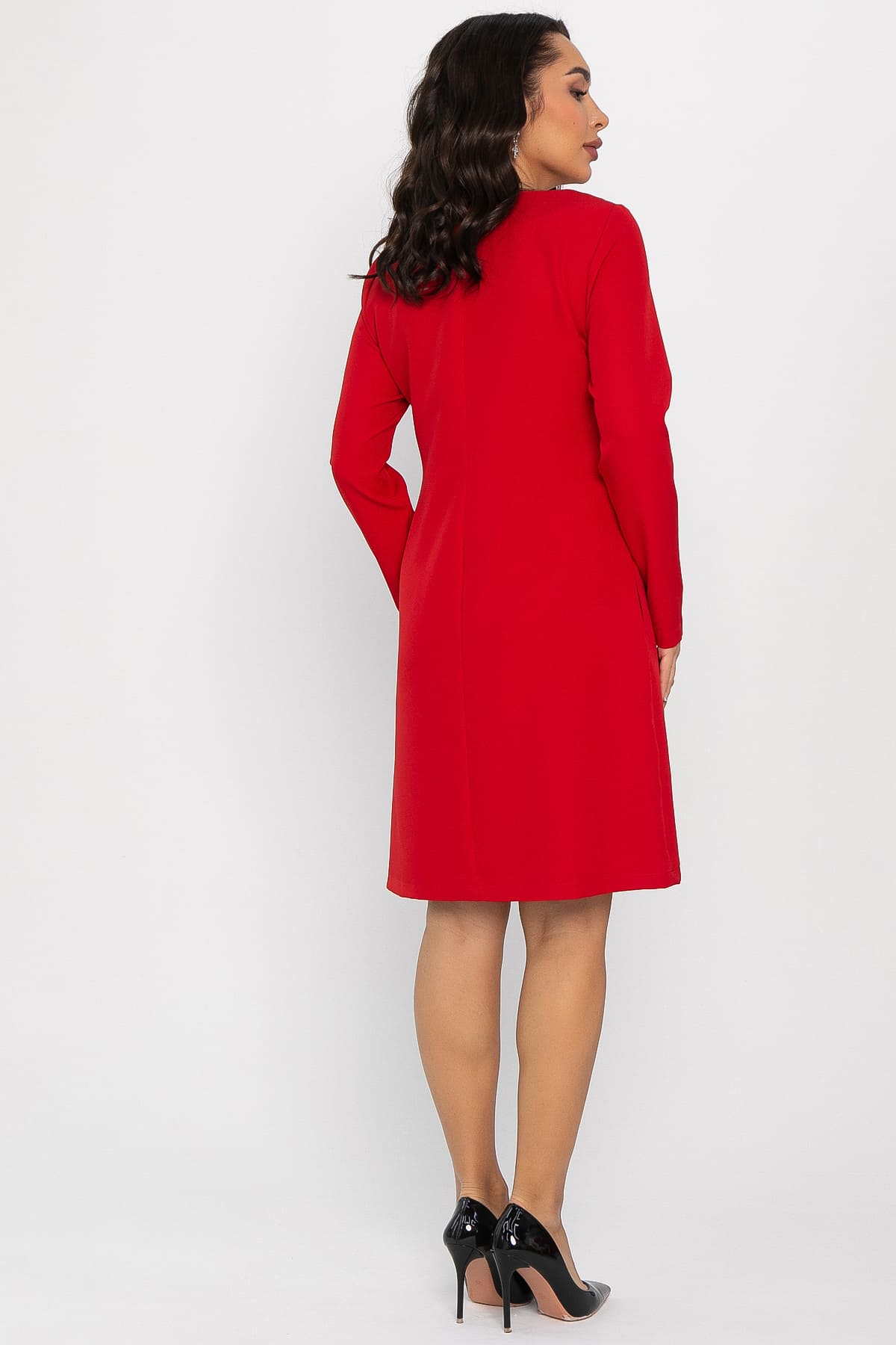 Платье Незнакомка (красное) П14570-30М