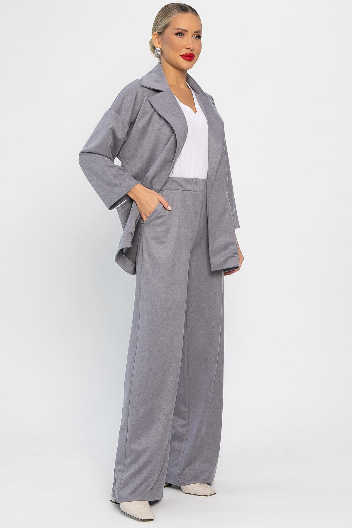 Костюм Дижон (серый) К14211-7М