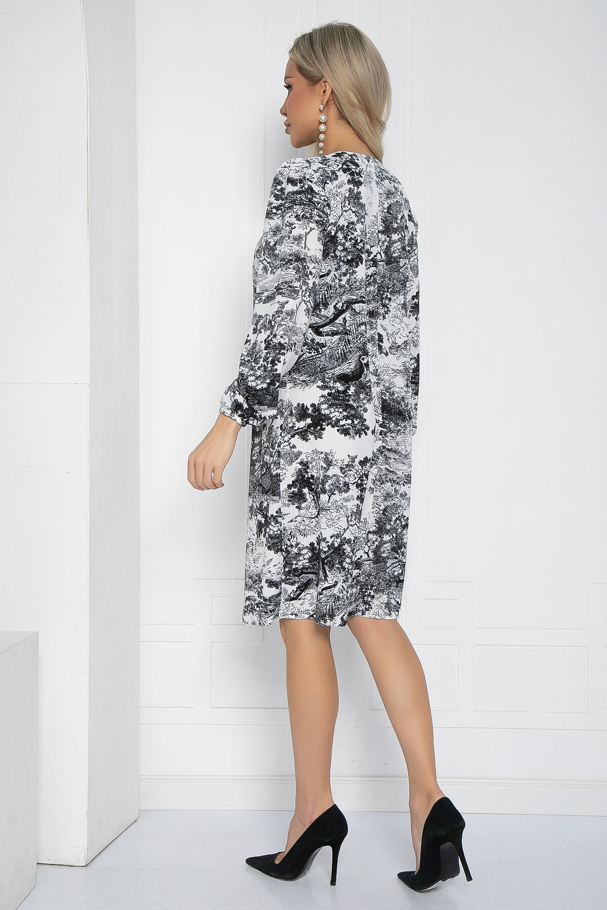 Платье Хочу на ручки (белое) П12533-15