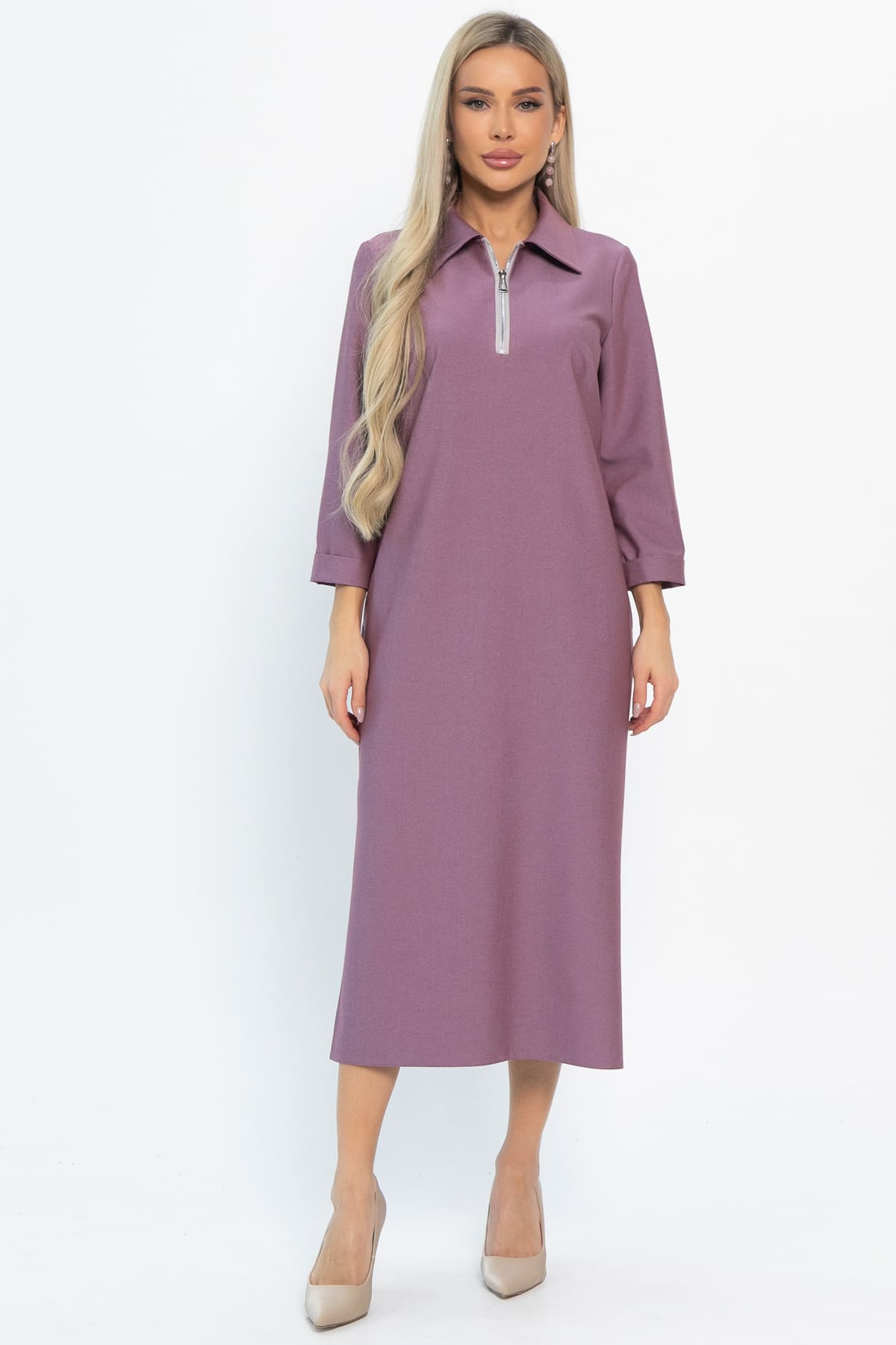 Платье Лоуренс НЬЮ (лиловое) П14875-18М