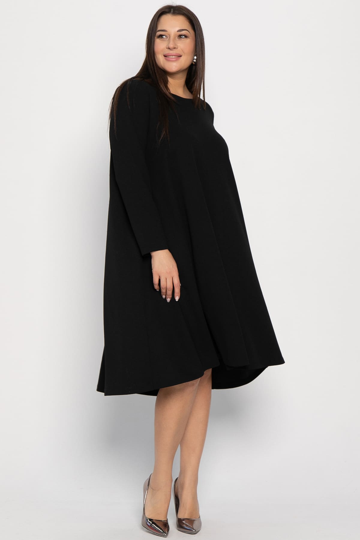 Платье Точка стиля (черное) П15013-16М