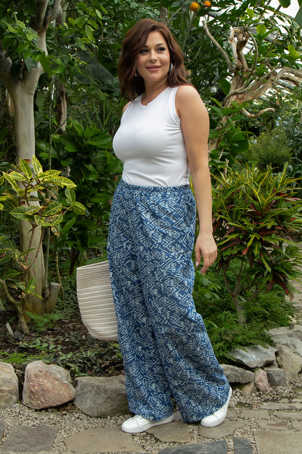 Брюки Летняя пора НЬЮ (синие) Б13478-16М