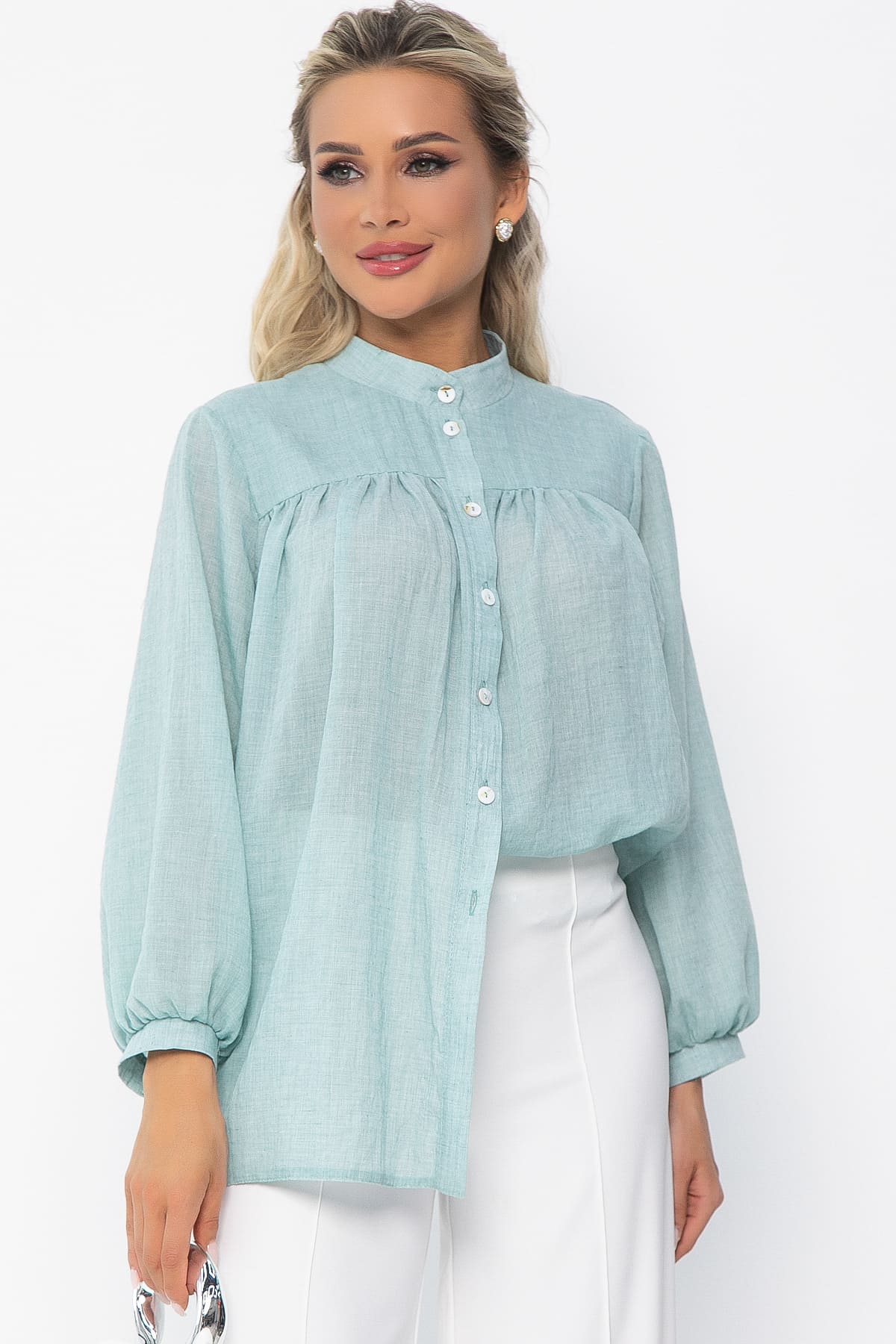 Блуза Ловец снов (мятная) Б13617-5М