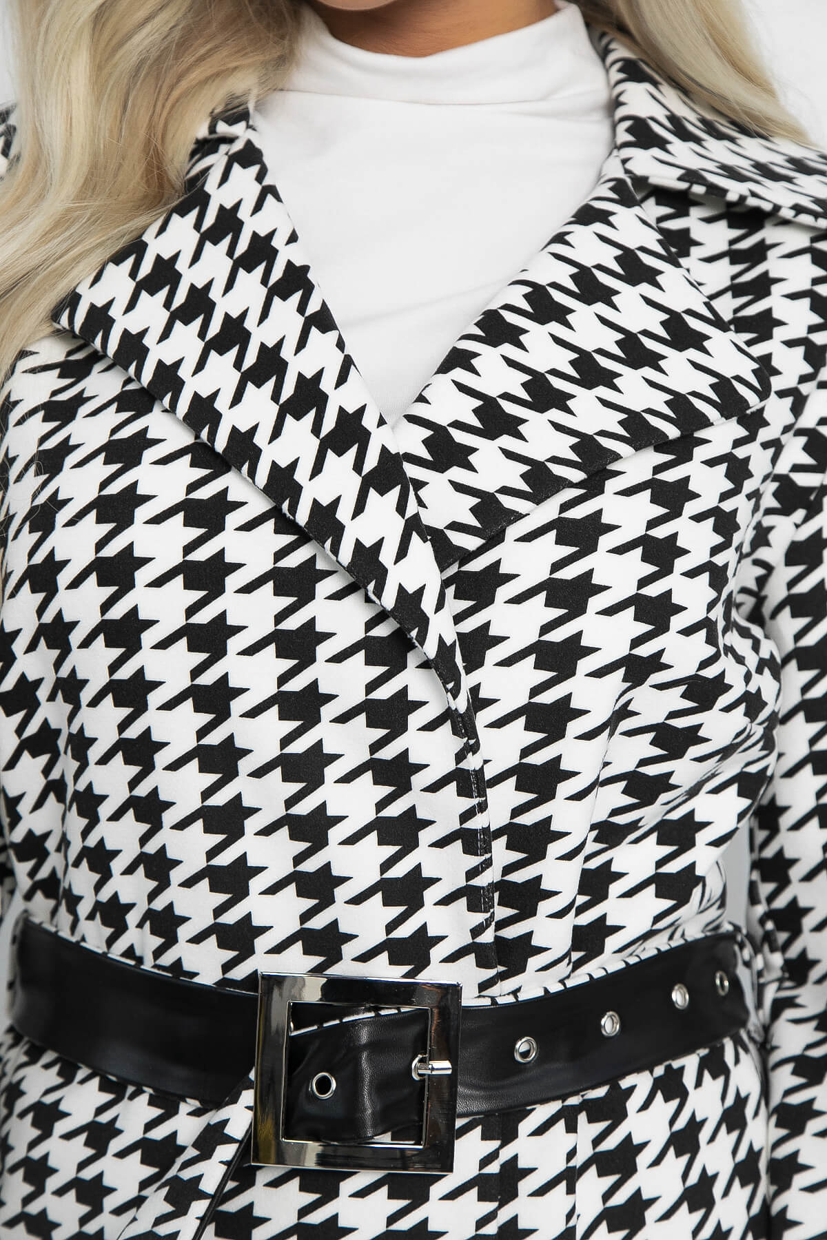 Жакет Белла (черно-белый) Б12855-44М