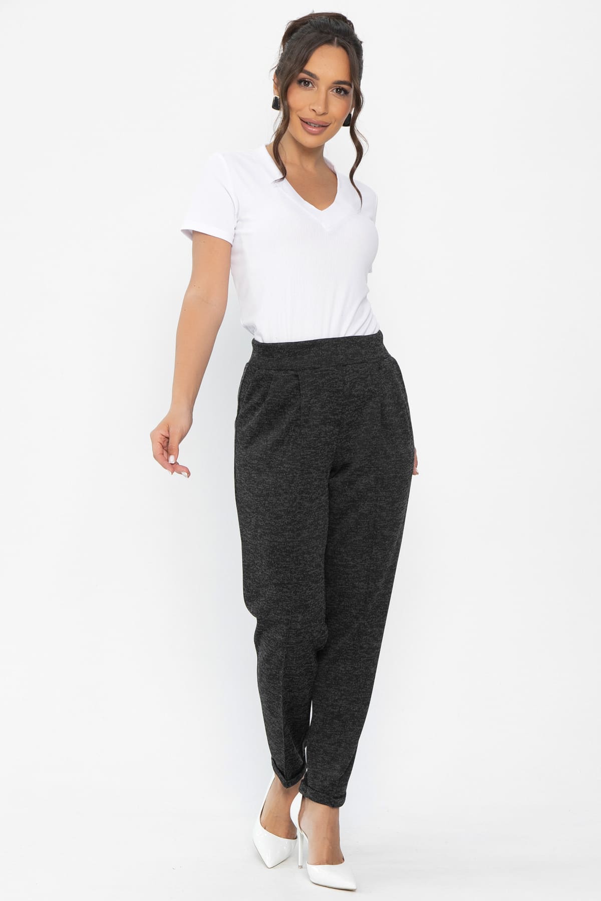 Брюки Дарнель (серые) Б13854-10М